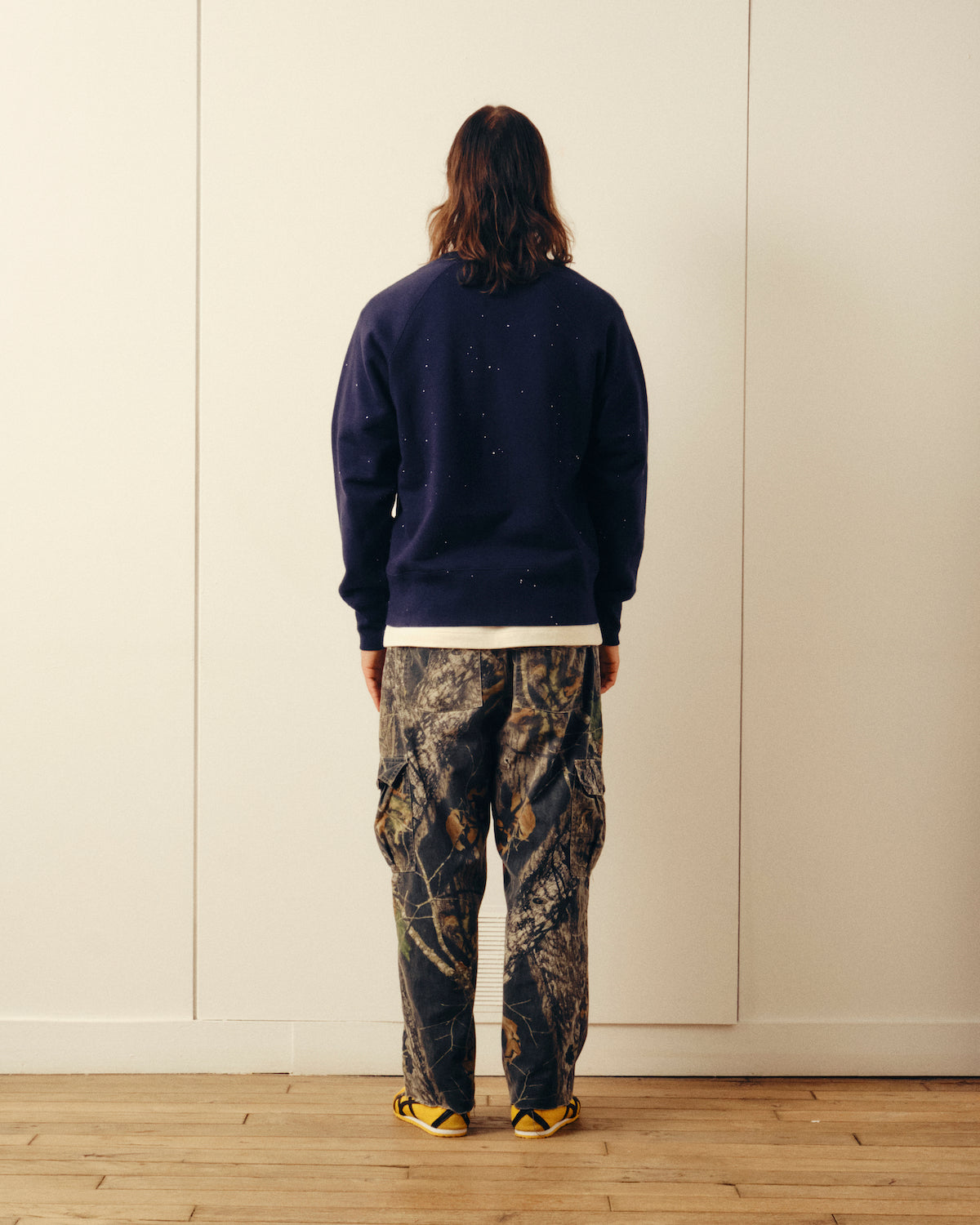 Sweat Action Painting - Marine