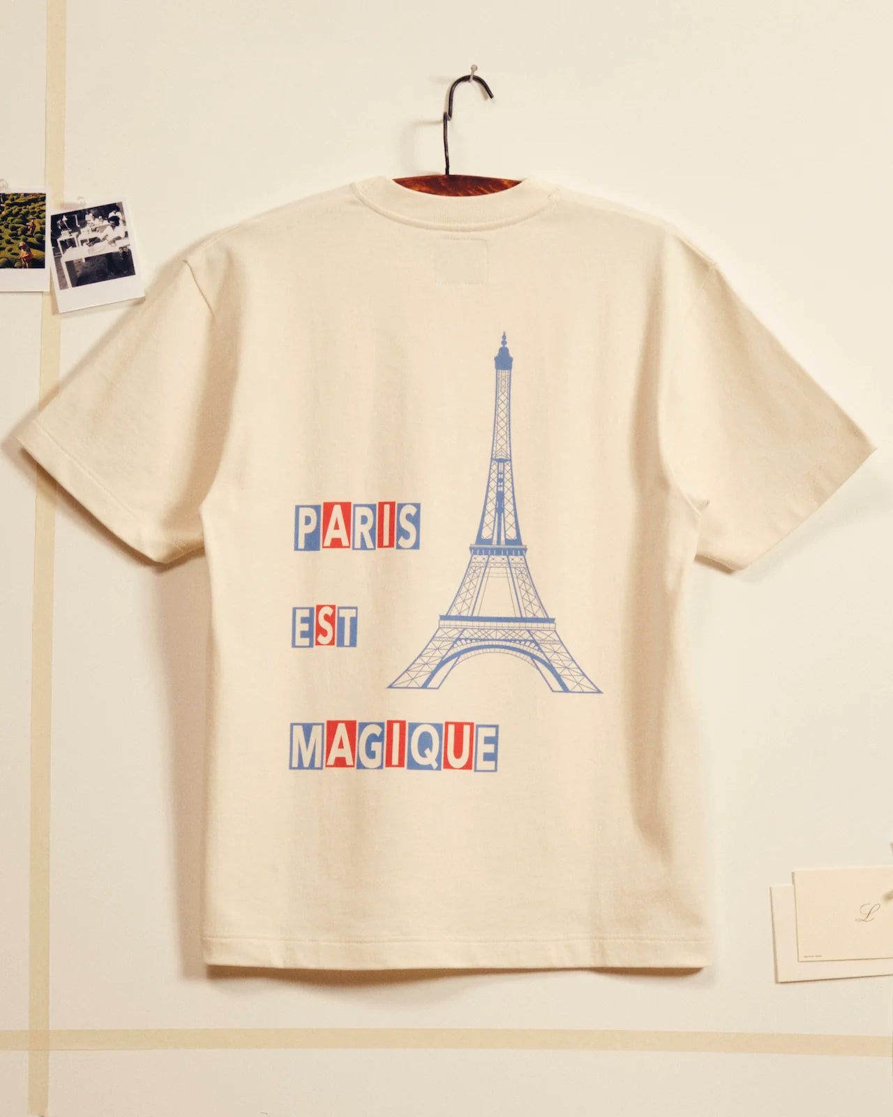 T-shirt Paris - Écru