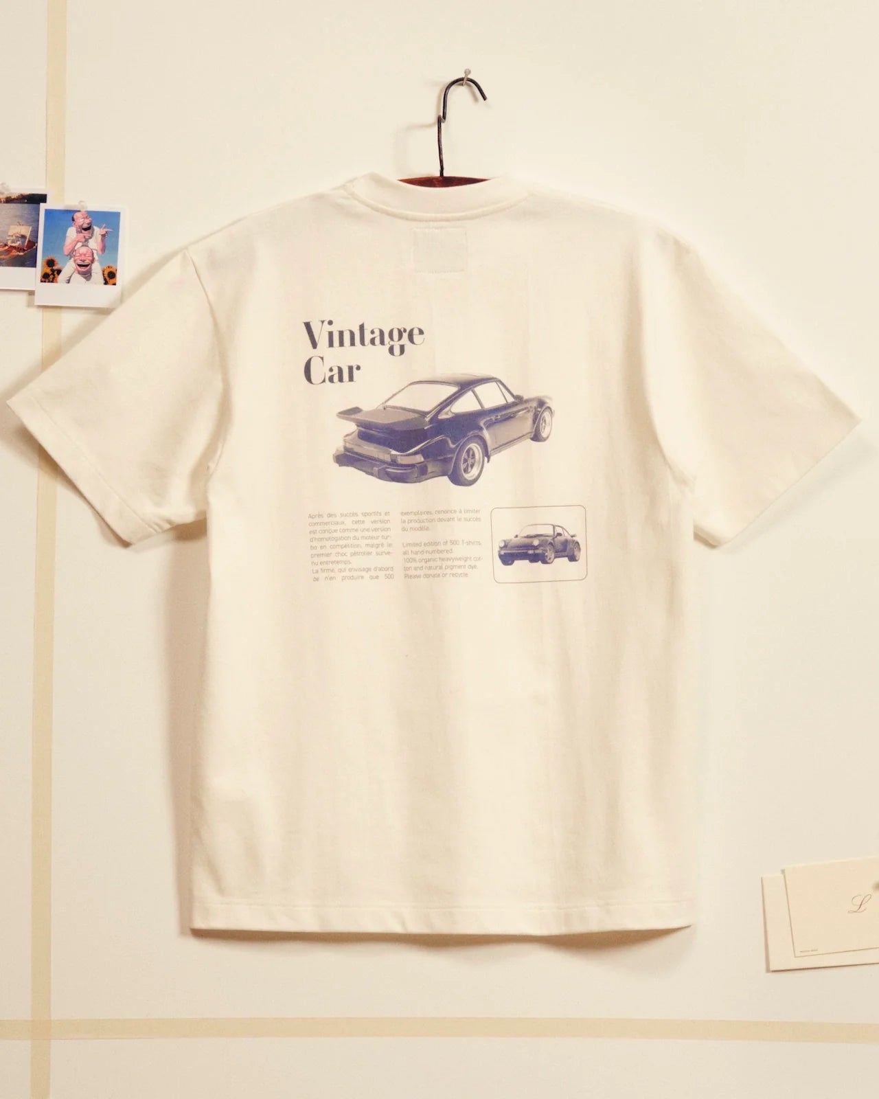 T-shirt Alerte Spoiler - Écru