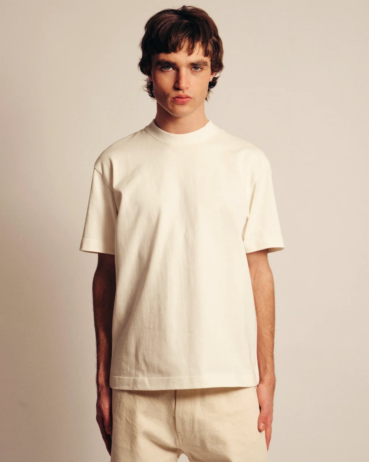 T-shirt C'est mieux aux Bahamas - Écru