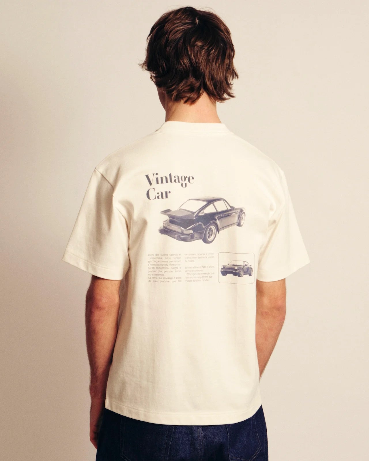 T-shirt Alerte Spoiler - Écru