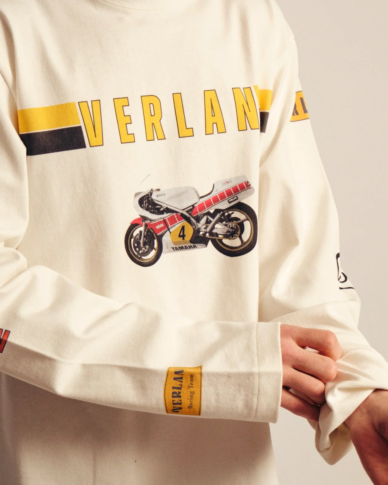 T-shirt Kenny Roberts - Écru