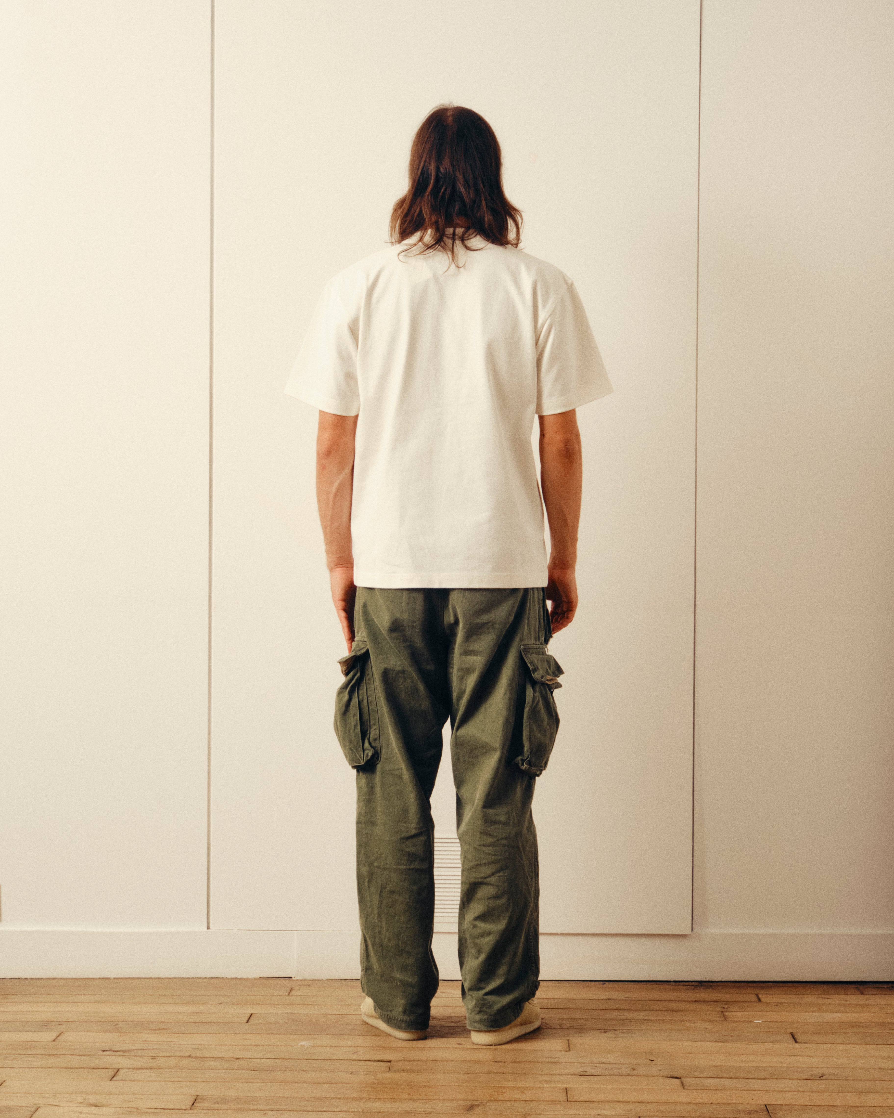 T-shirt Dollar - Blanc cassé