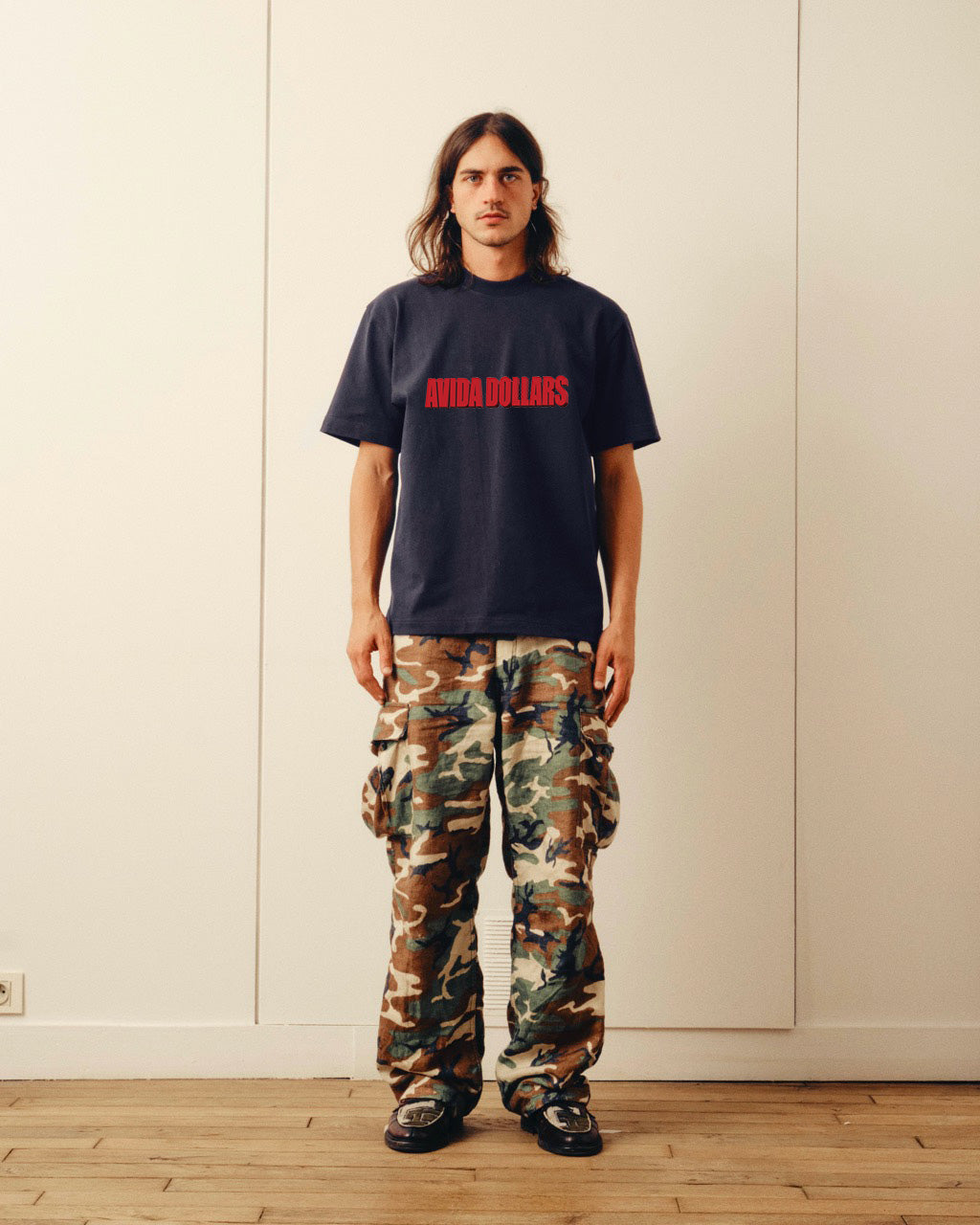 T-shirt Dollar - Navy