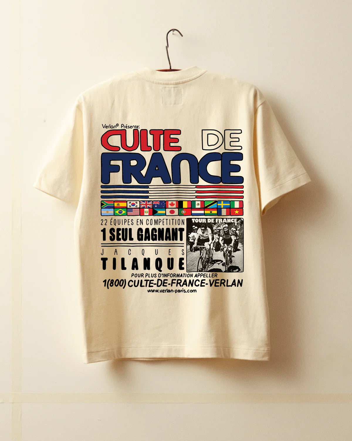 T-shirt culte - Blanc cassé