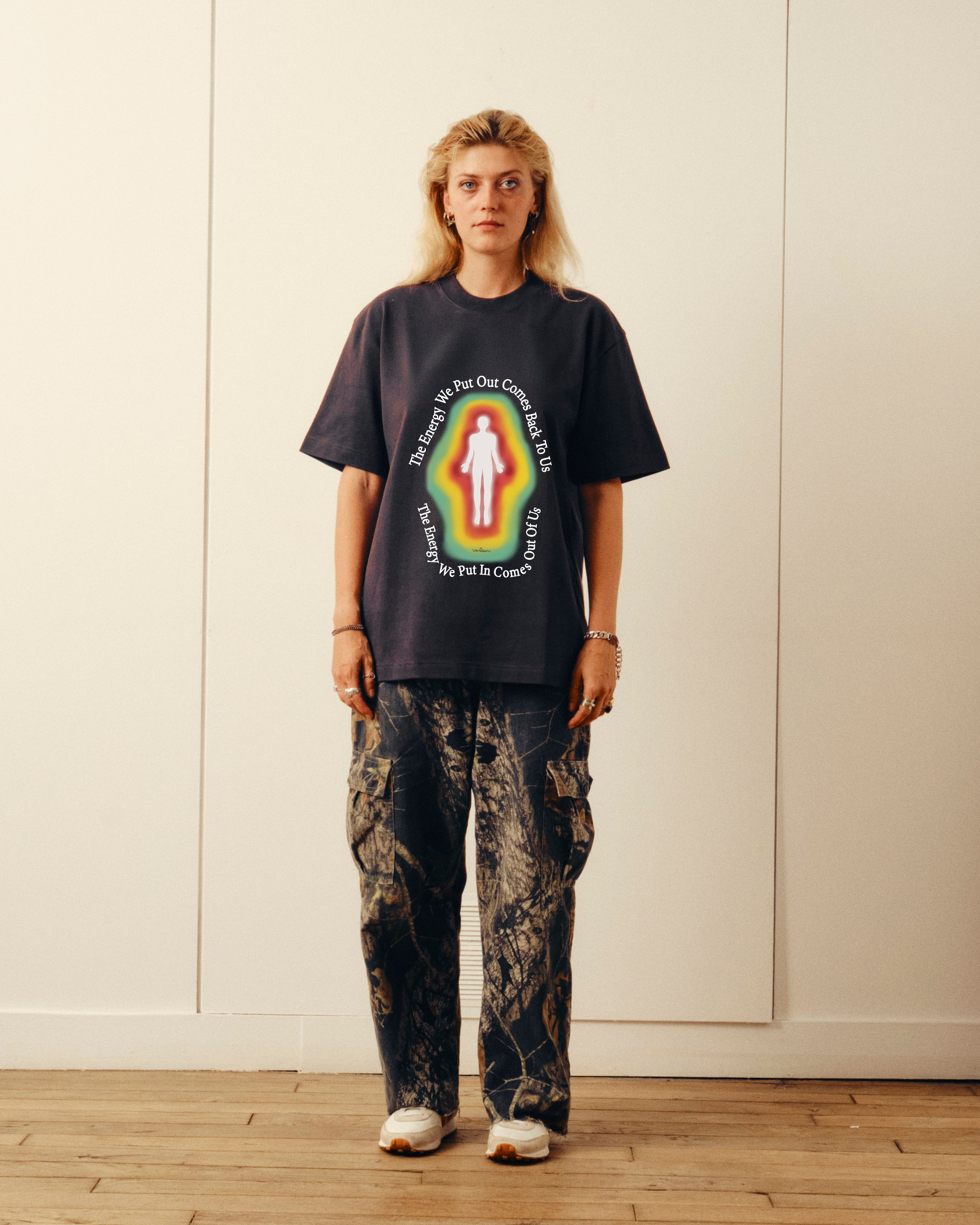 T-shirt Énergie - Noir