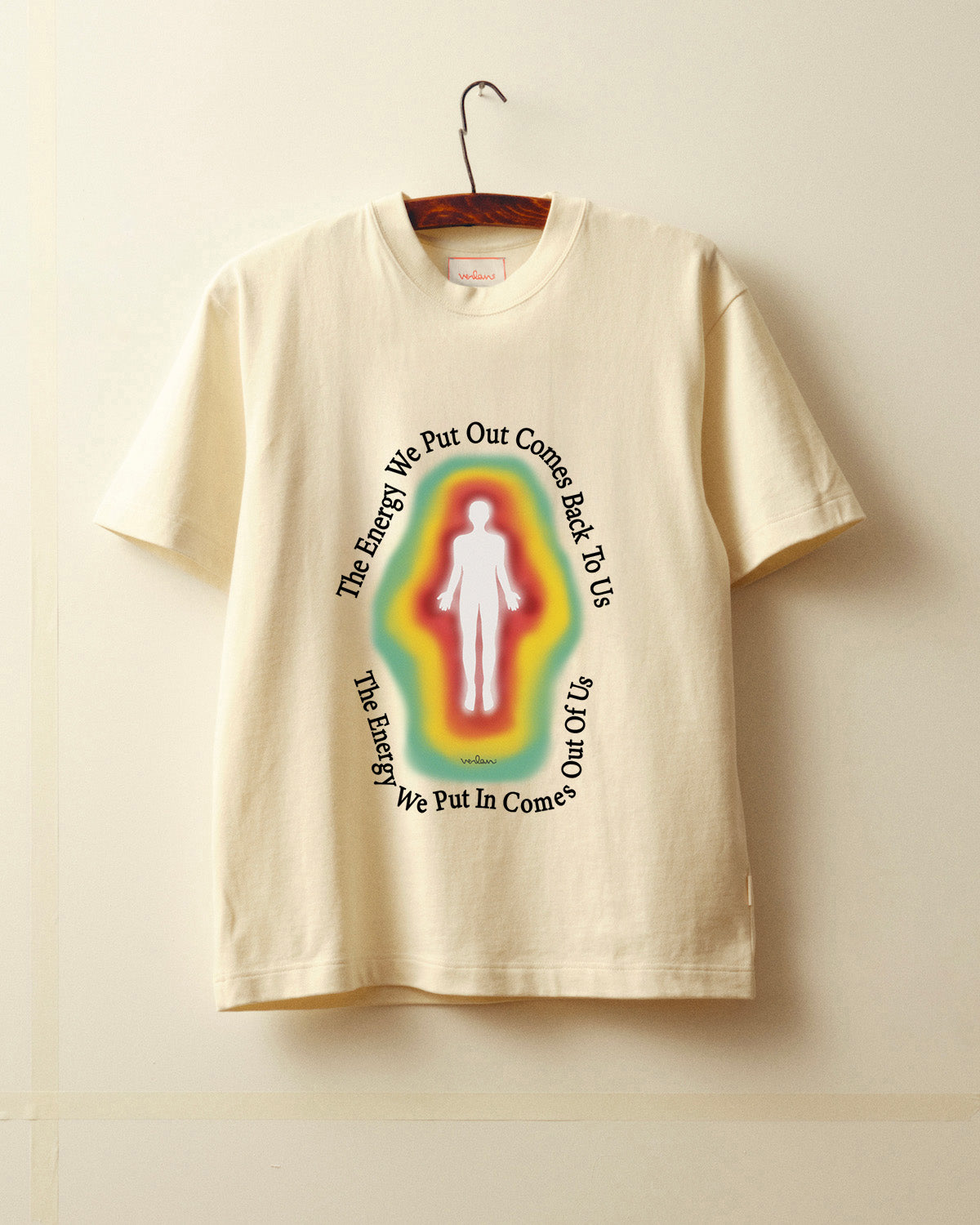 T-shirt Énergie - Blanc cassé