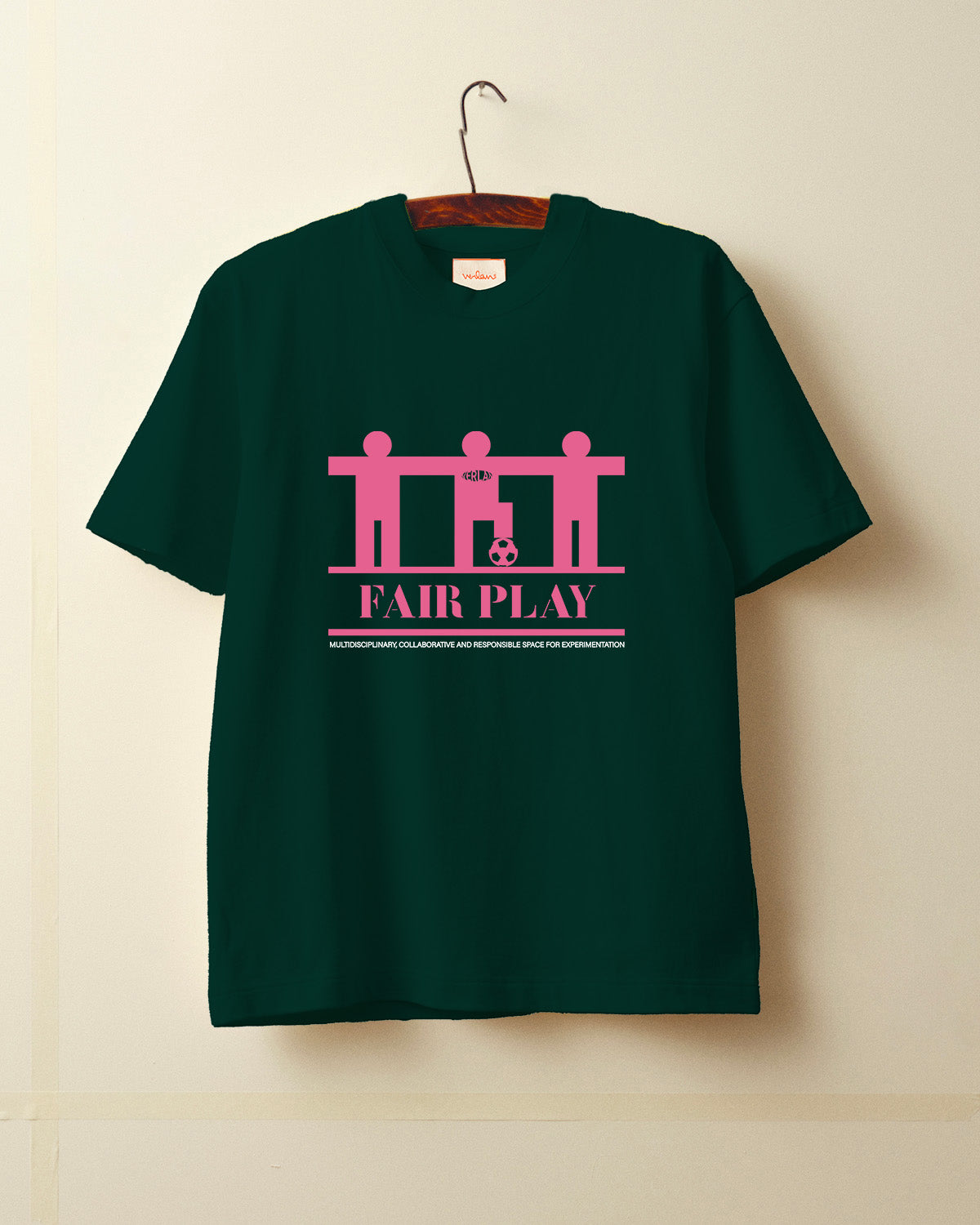 T-shirt Fair Play - Blanc cassé