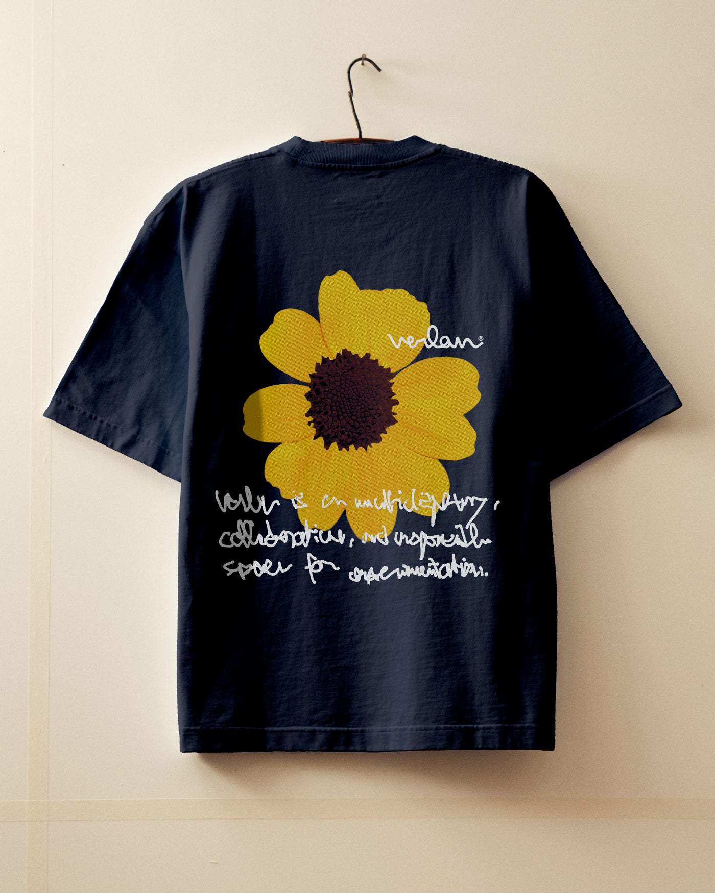 Flowers tee - Navy