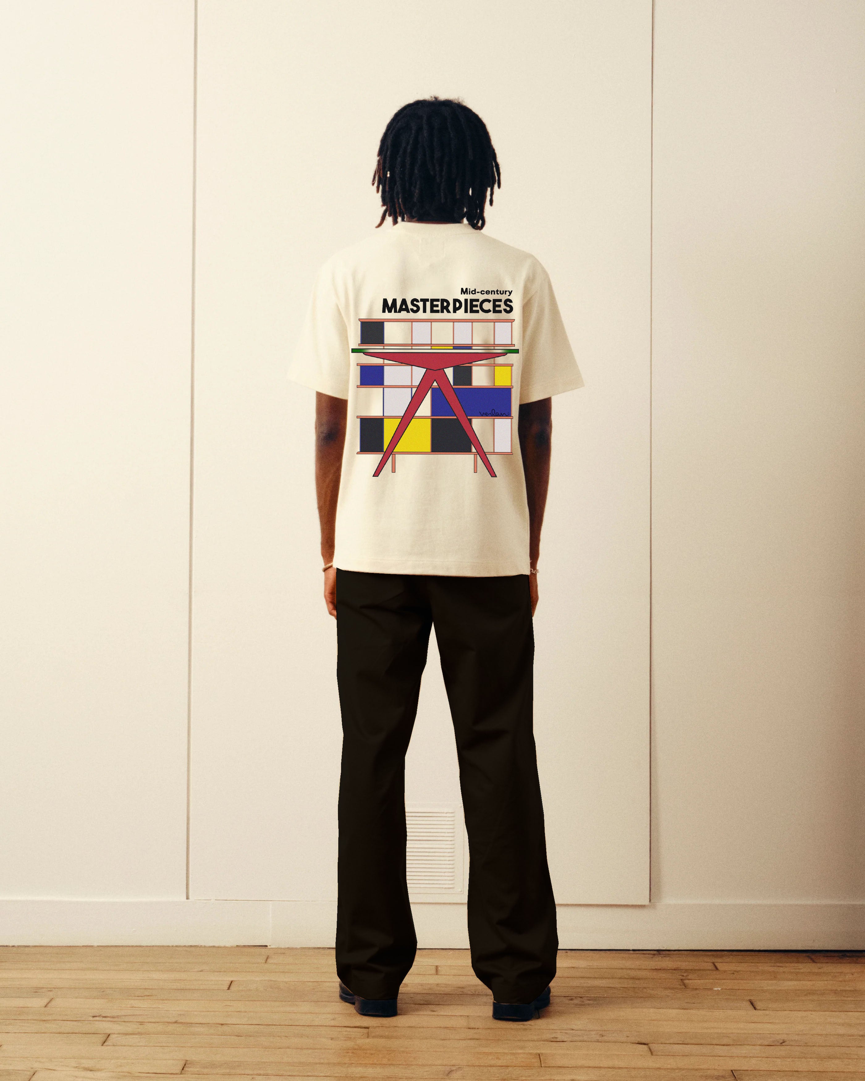 T-shirt Masterpiece - Blanc cassé