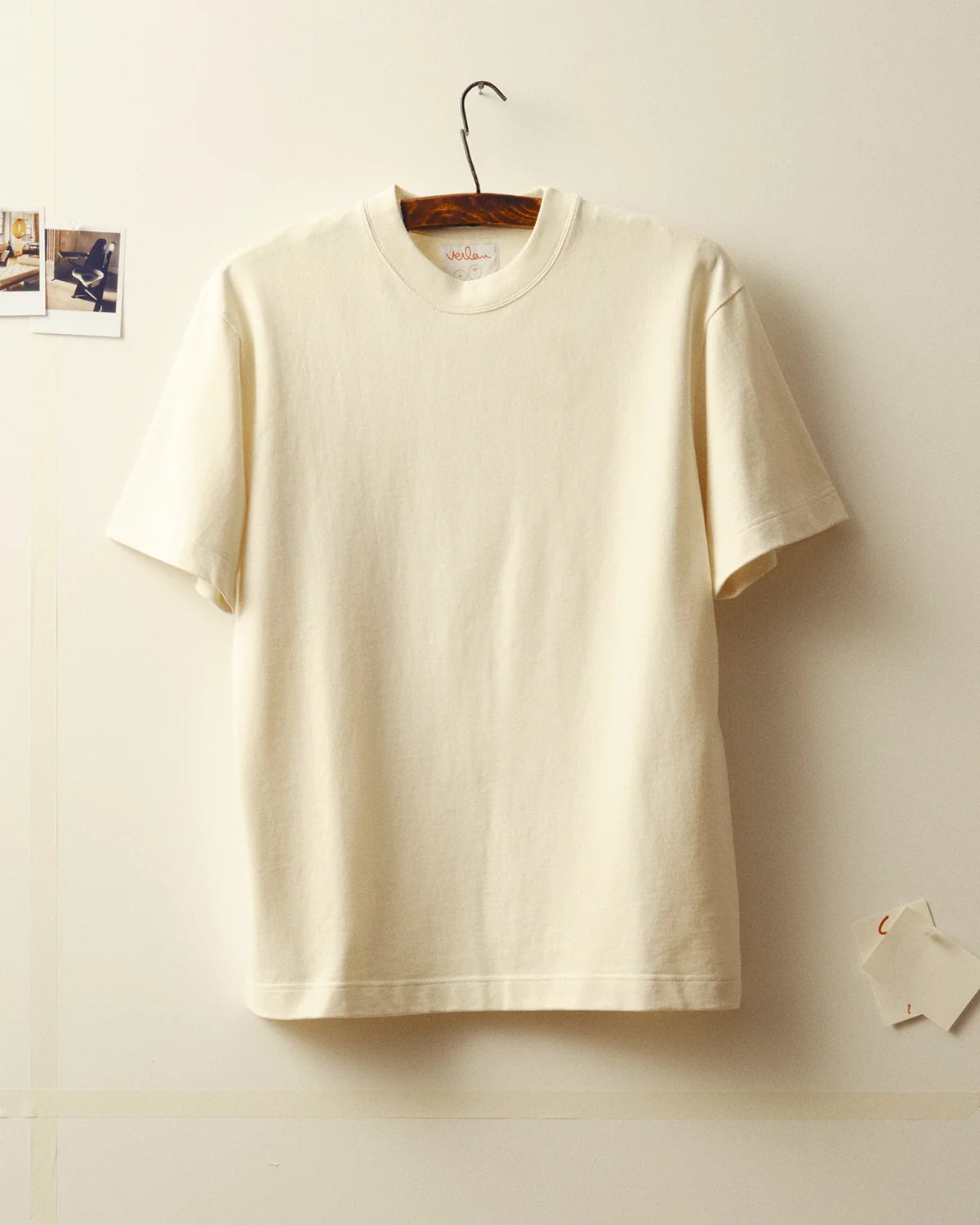 T-shirt Flower Power - Écru