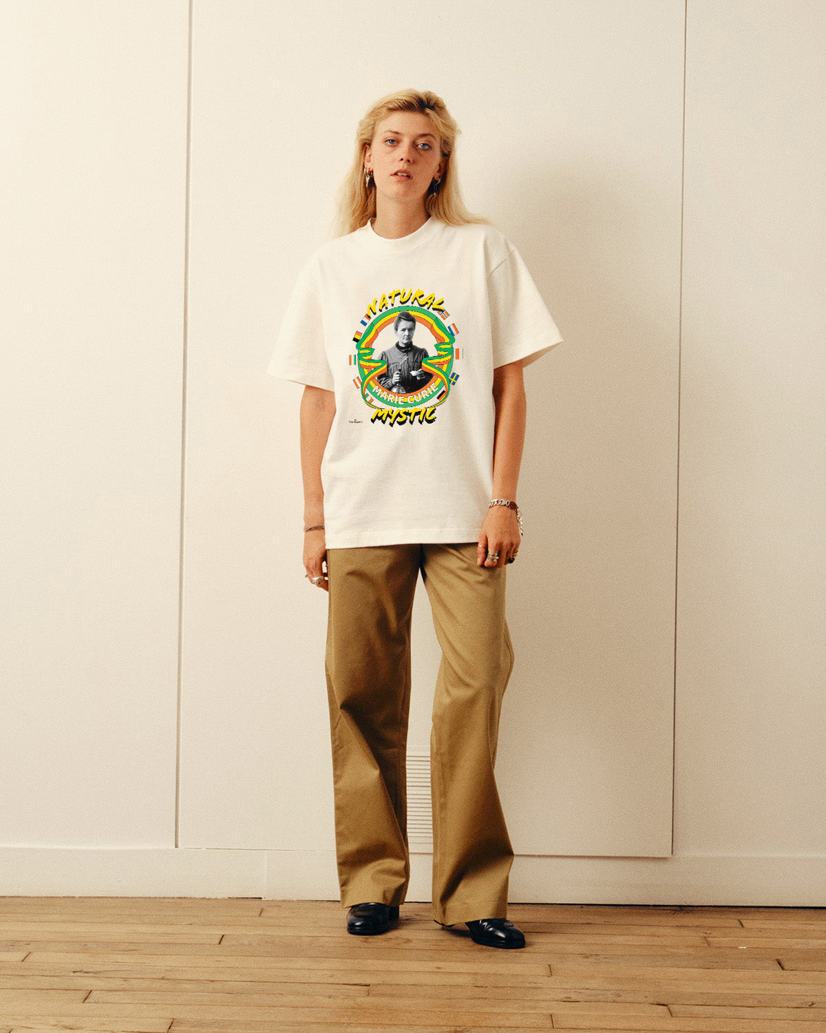 T-shirt Mystique - Blanc cassé