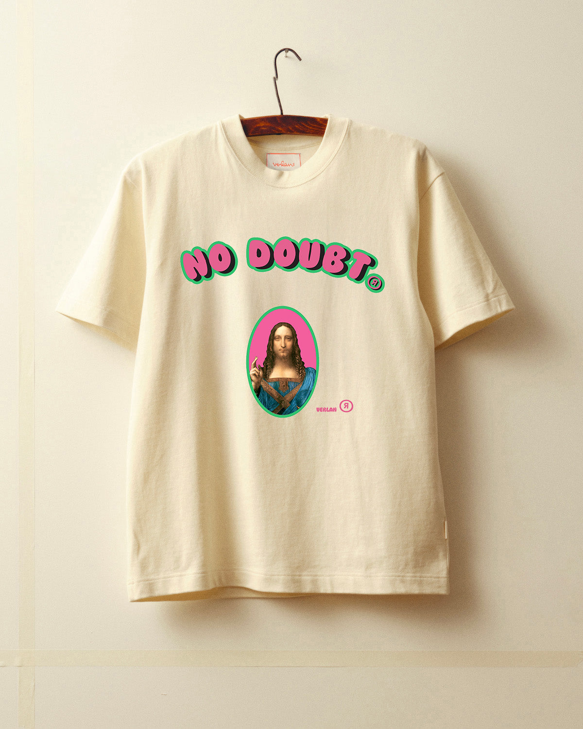 T-shirt No Doubt - Blanc cassé