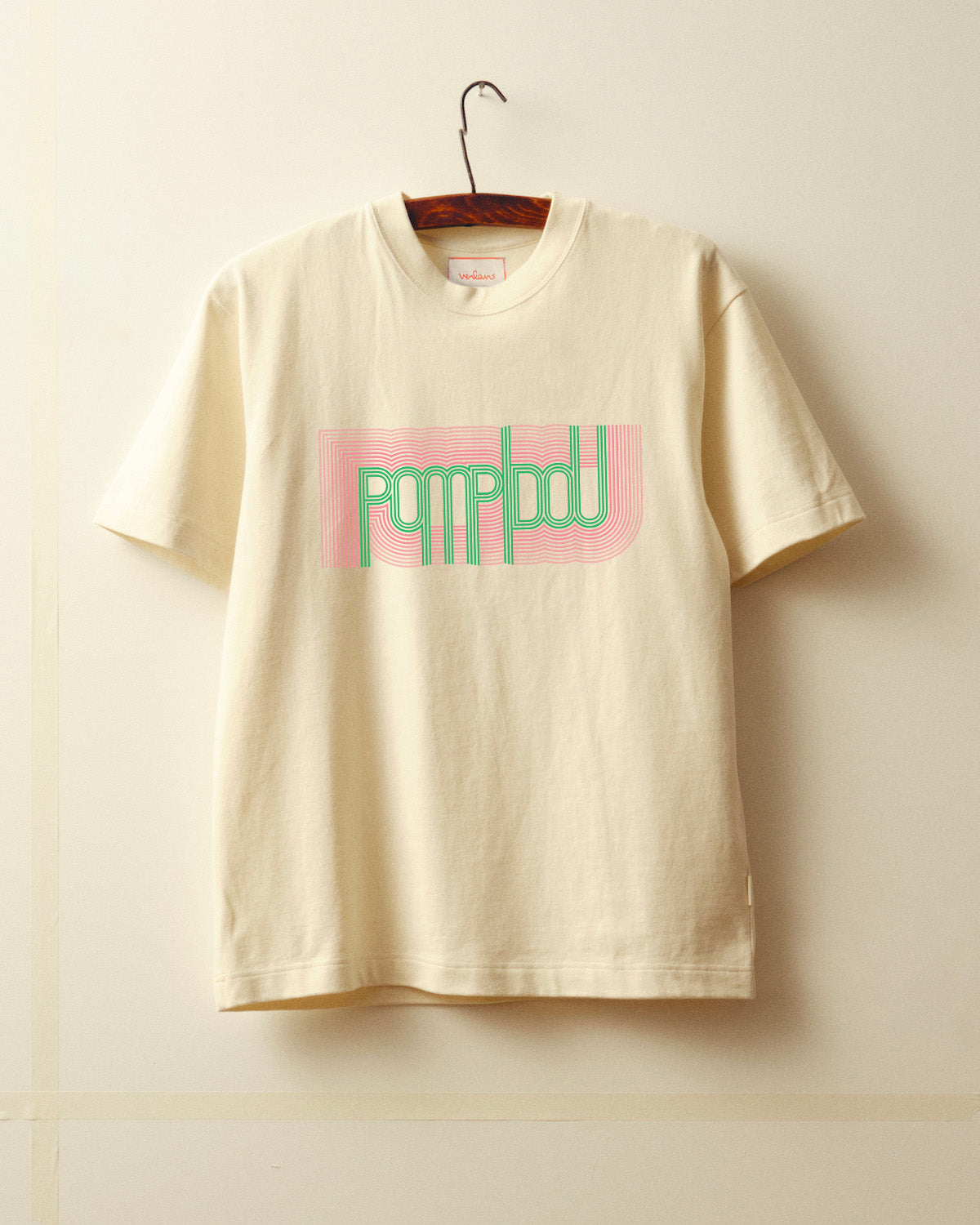 T-shirt Pompidou - Blanc cassé