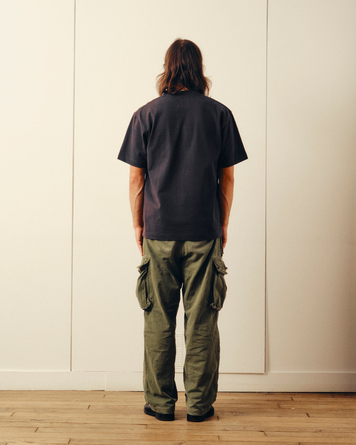 T-shirt Pétanque - Noir délavé