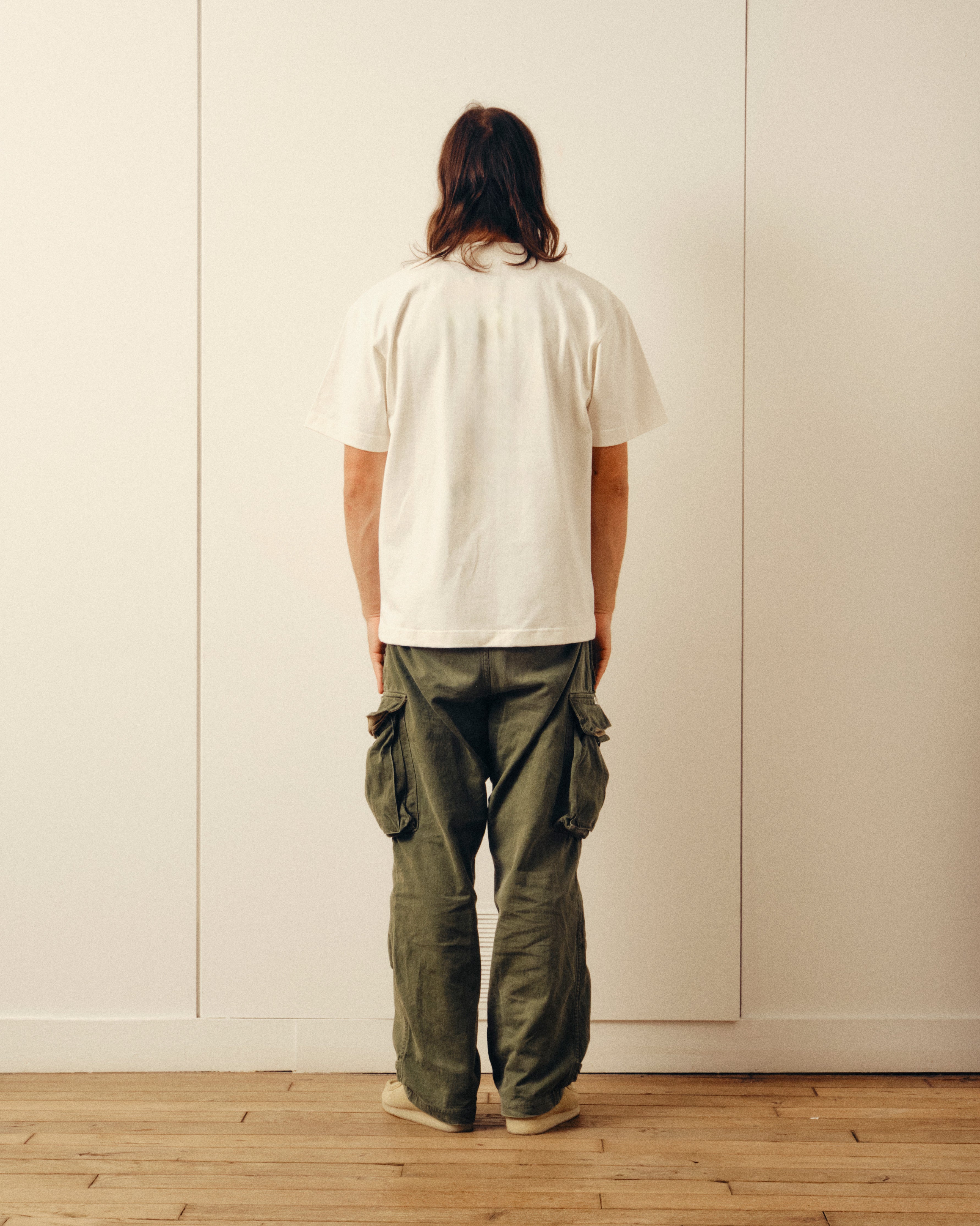 T-shirt Run Club - Blanc cassé