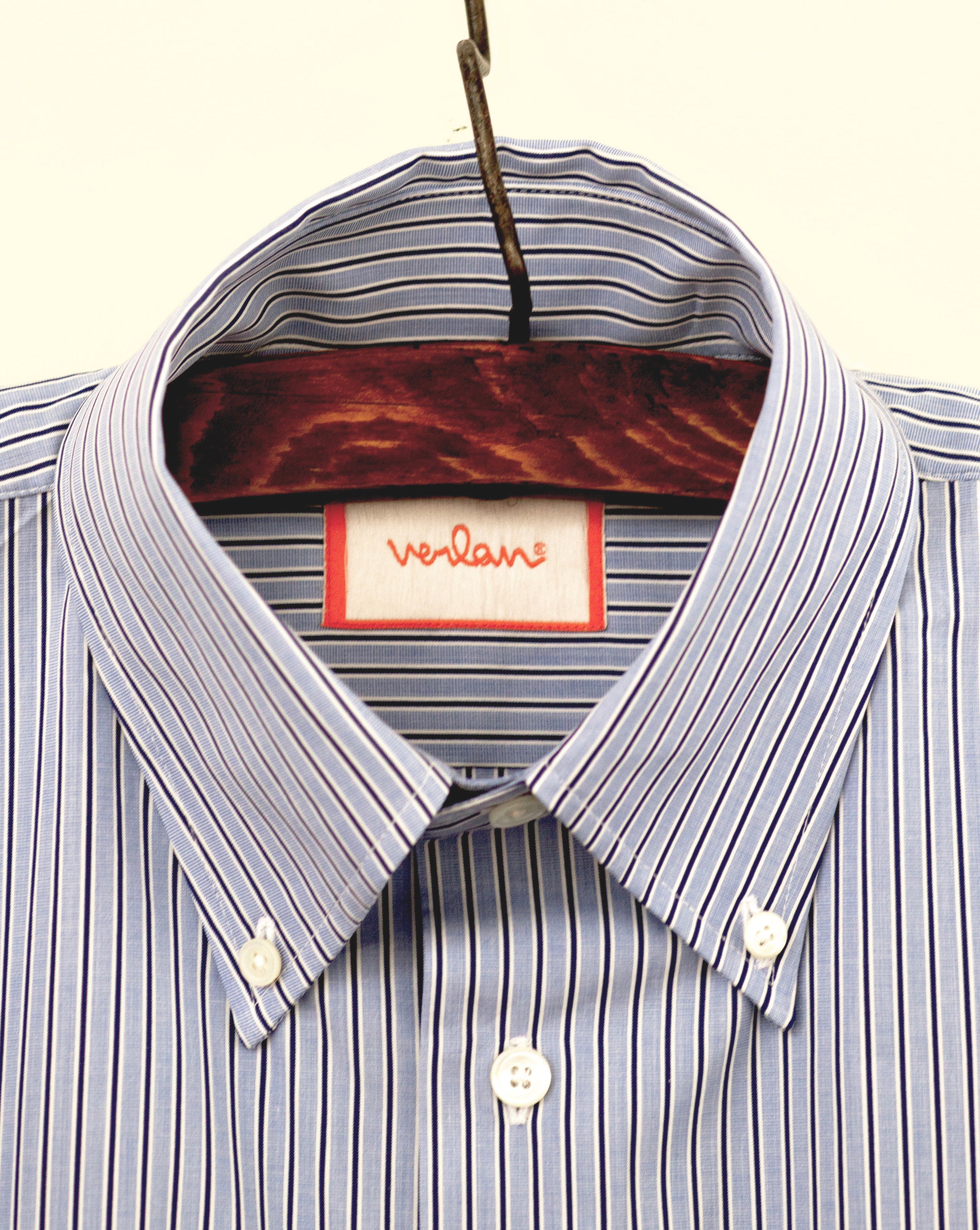 No Gods shirt - Blue stripes