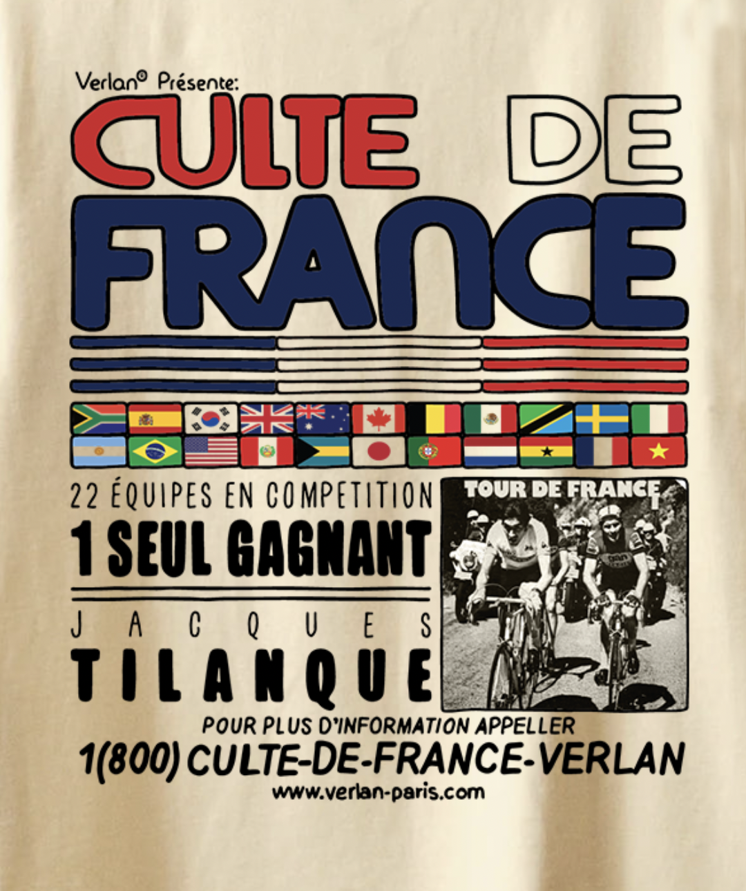 T-shirt culte - Blanc cassé