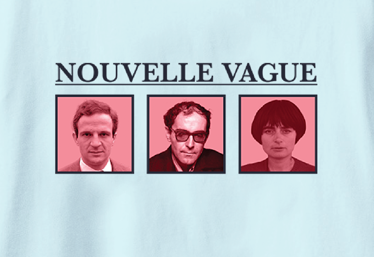 T-shirt Nouvelle Vague - Bleu clair