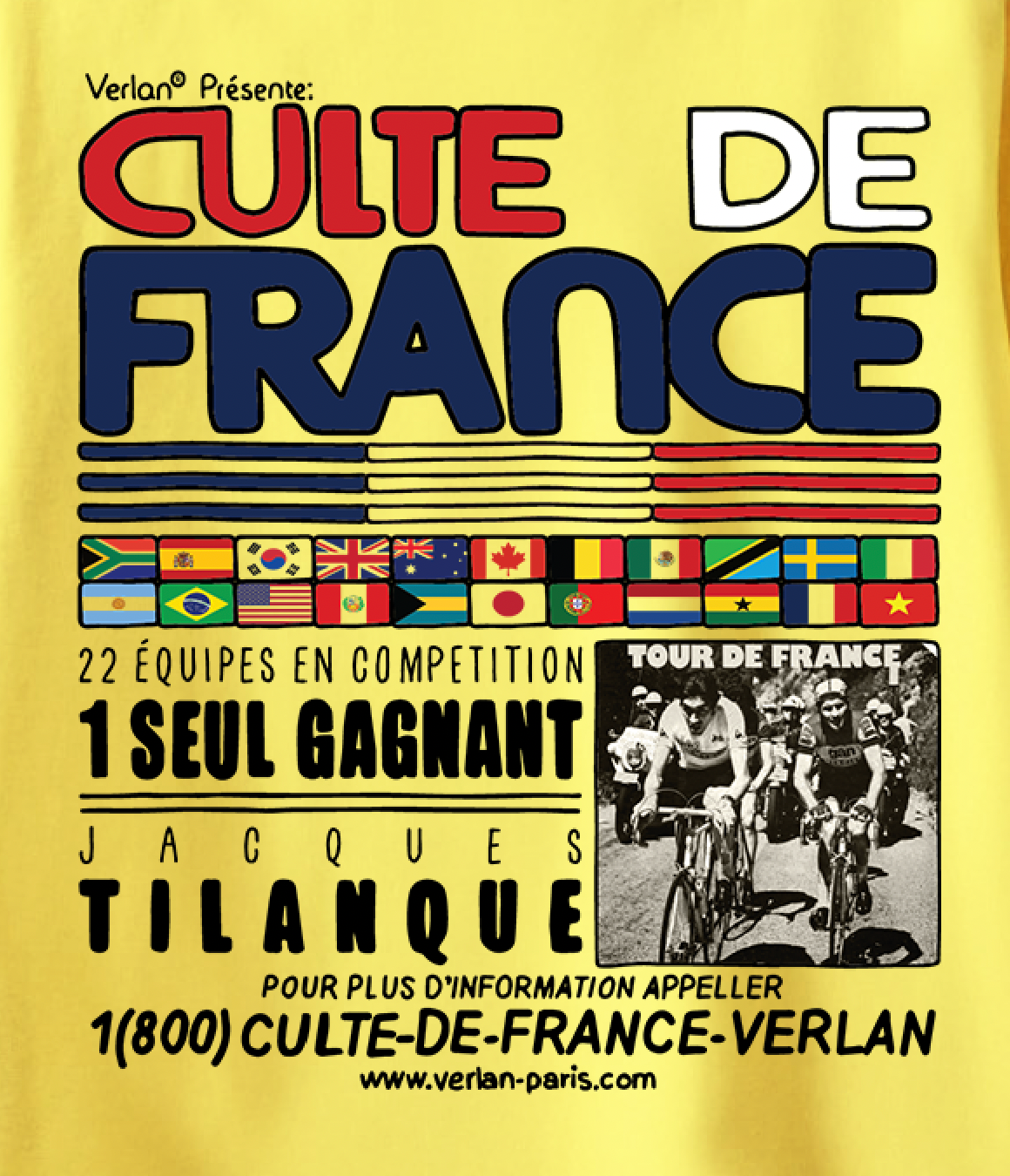 T-shirt culte - Jaune