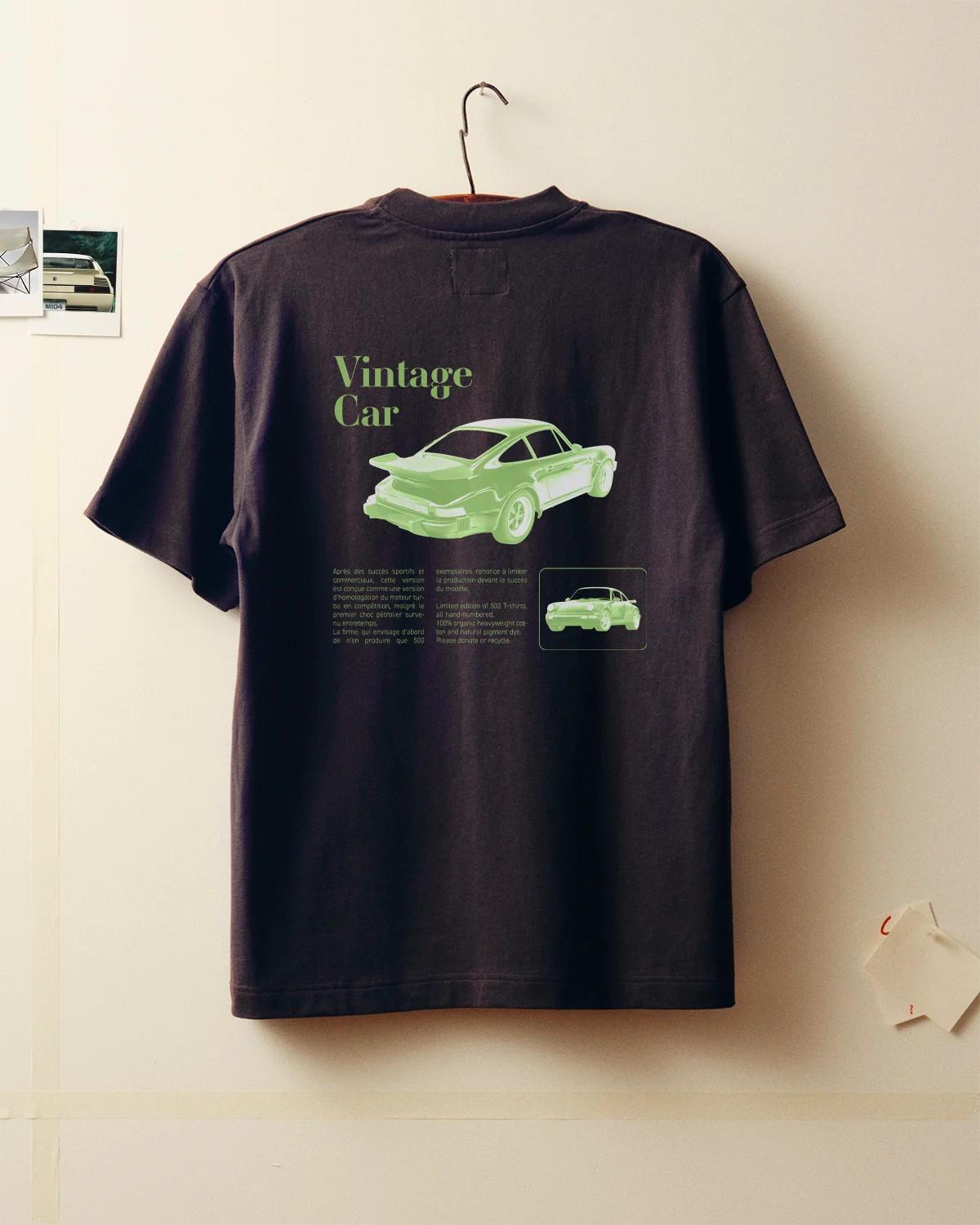 T-shirt Spoiler Alert - Noir Cassé