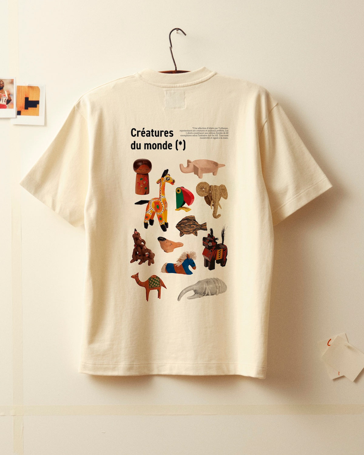 T-shirt Verlan x Yuthanan - Écru