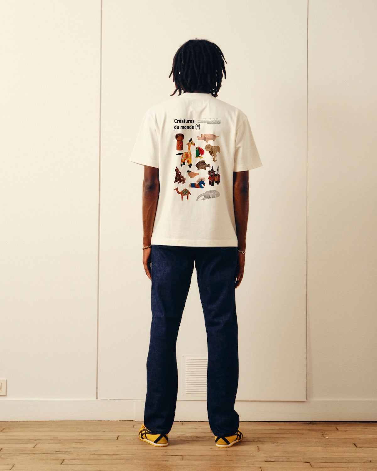 T-shirt Verlan x Yuthanan - Écru