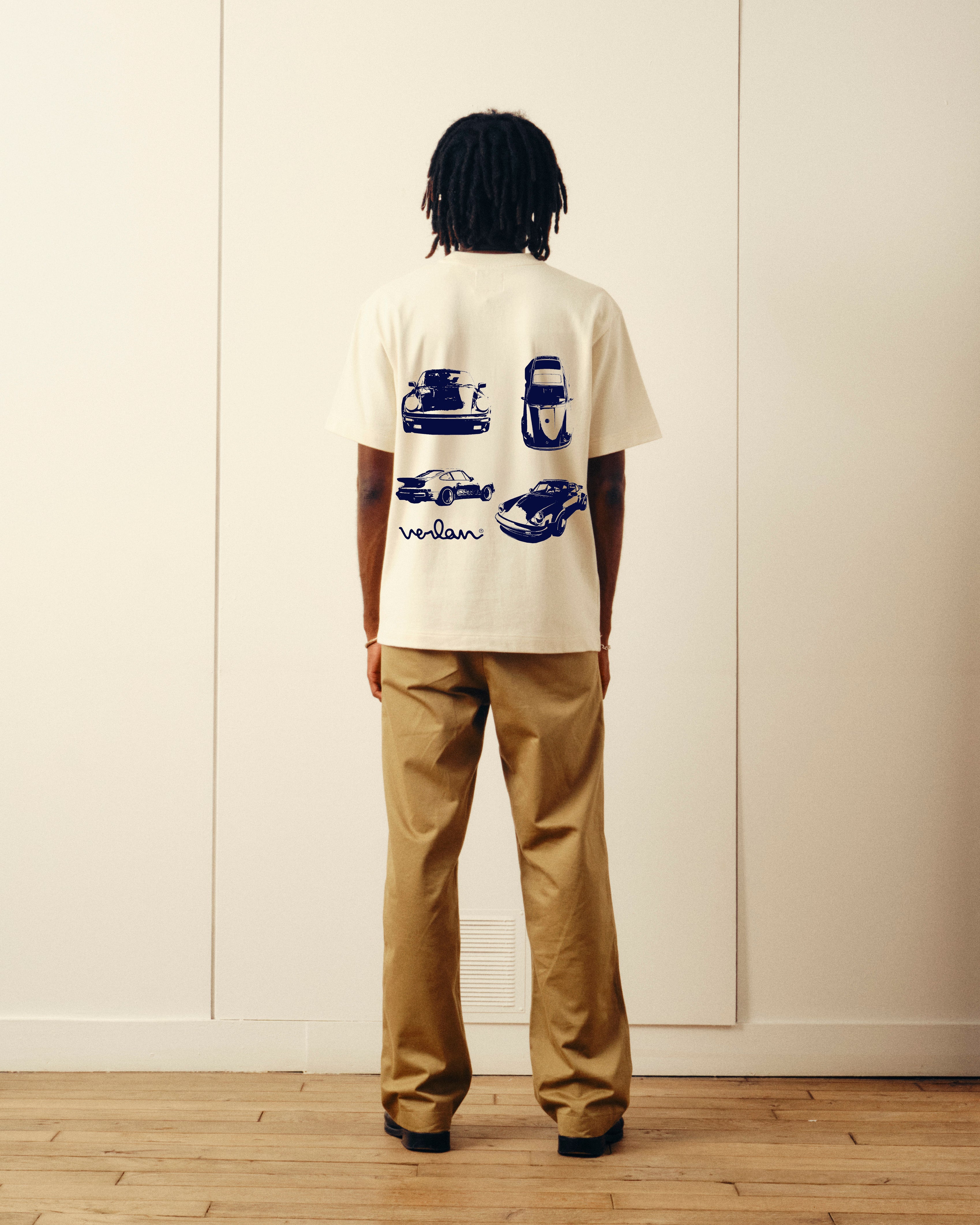 T-shirt Turbo - Blanc cassé