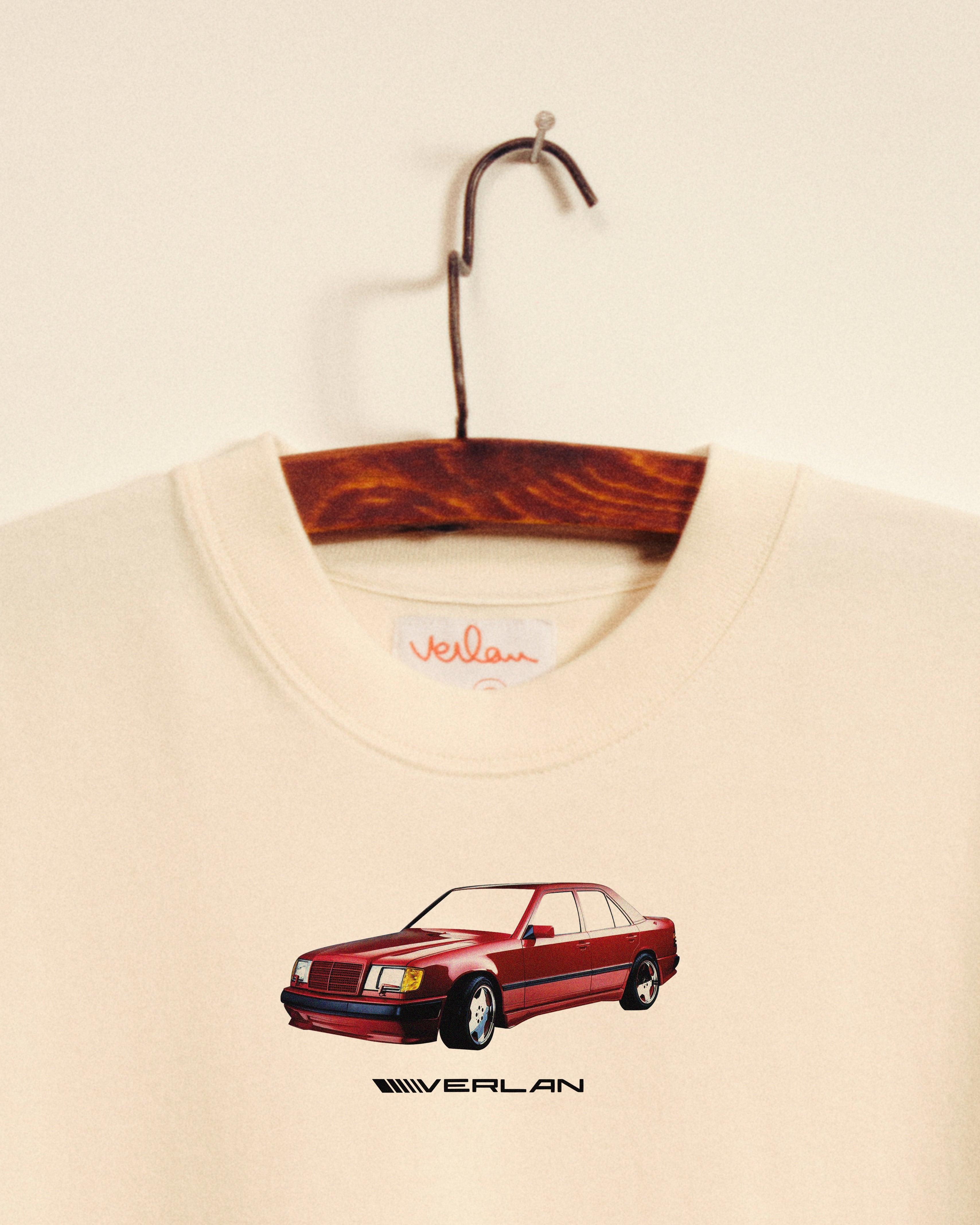 T-shirt Benz - Écru