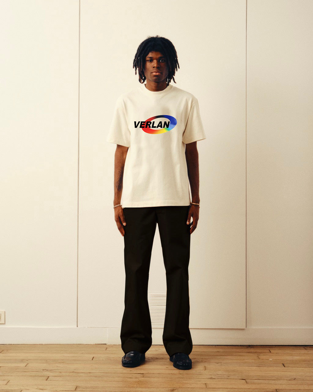 T-shirt Verlan+ - Blanc cassé