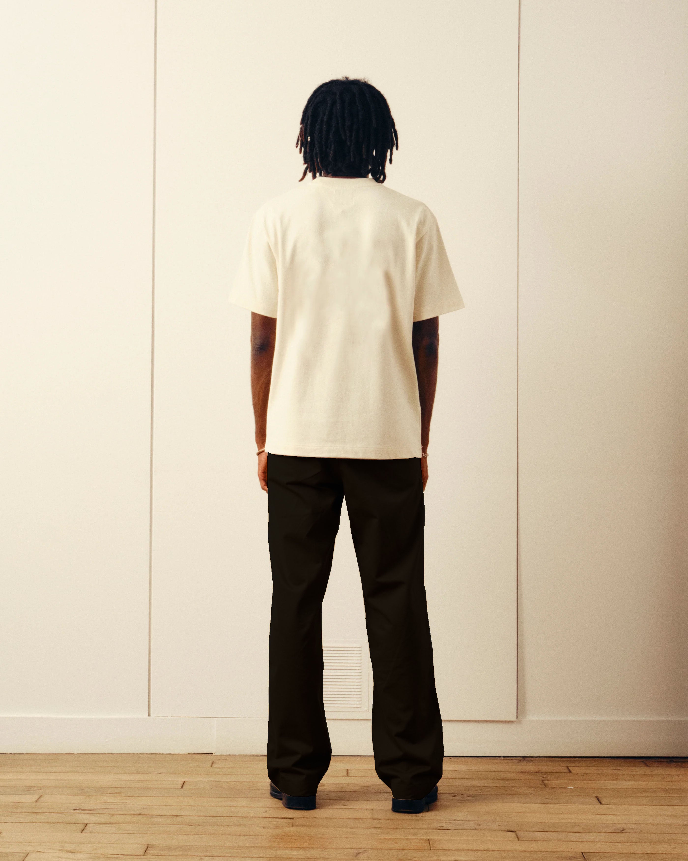 T-shirt Dear Jackson - Blanc cassé