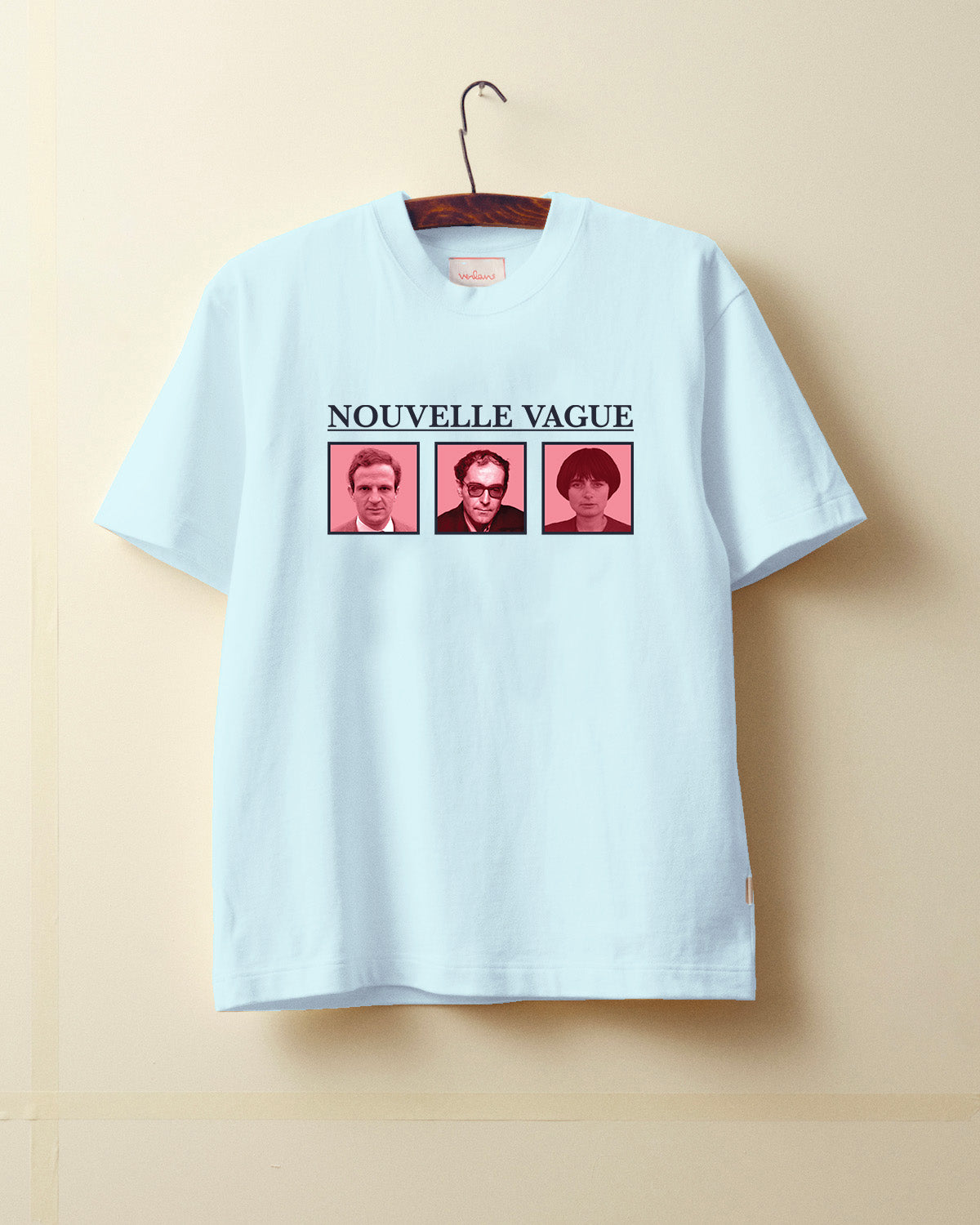 T-shirt Nouvelle Vague - Bleu clair