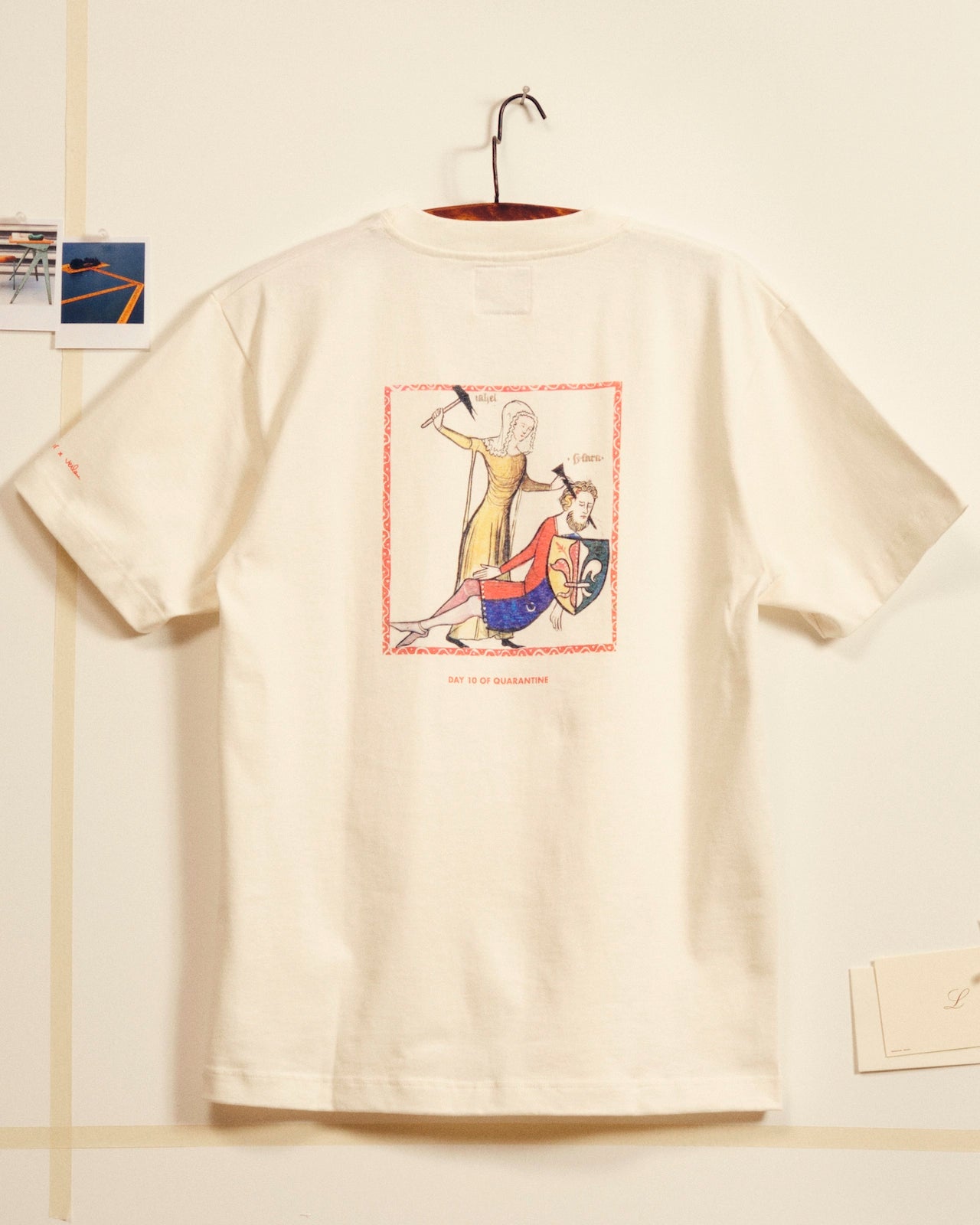 T-shirt Damien Kempf - Écru