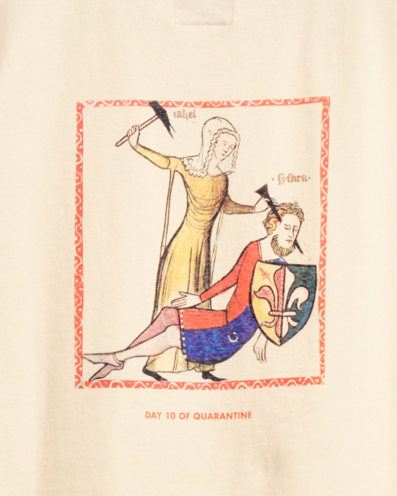 T-shirt Damien Kempf - Écru