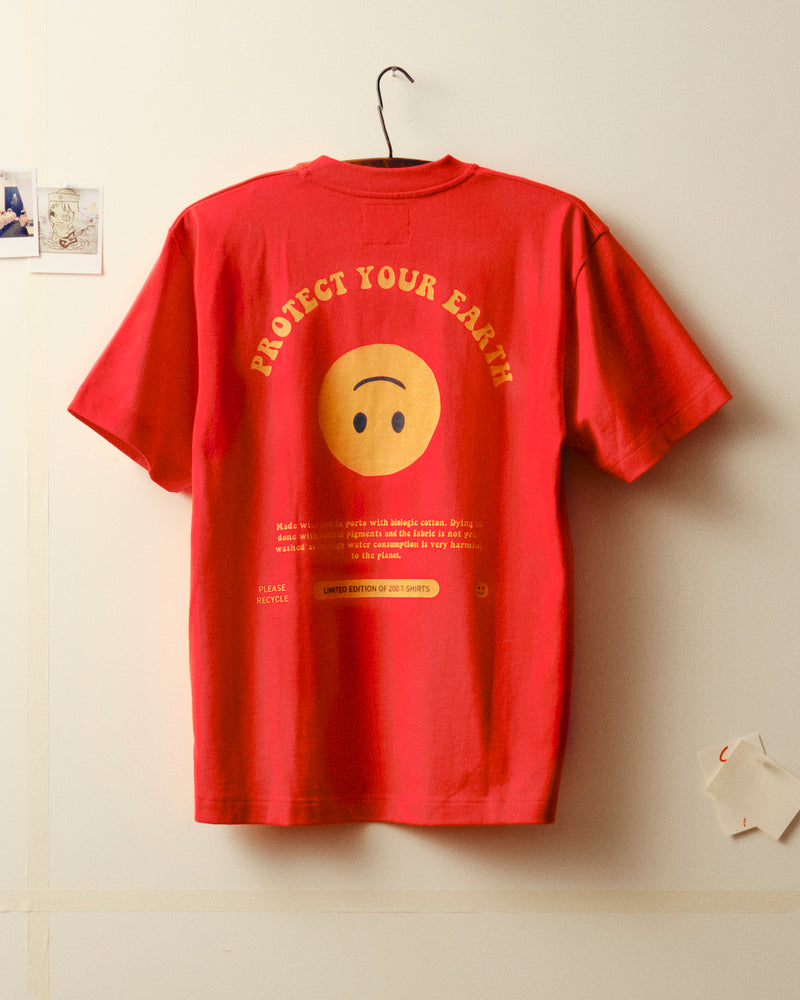 Protect Your Earth t-shirt - Red