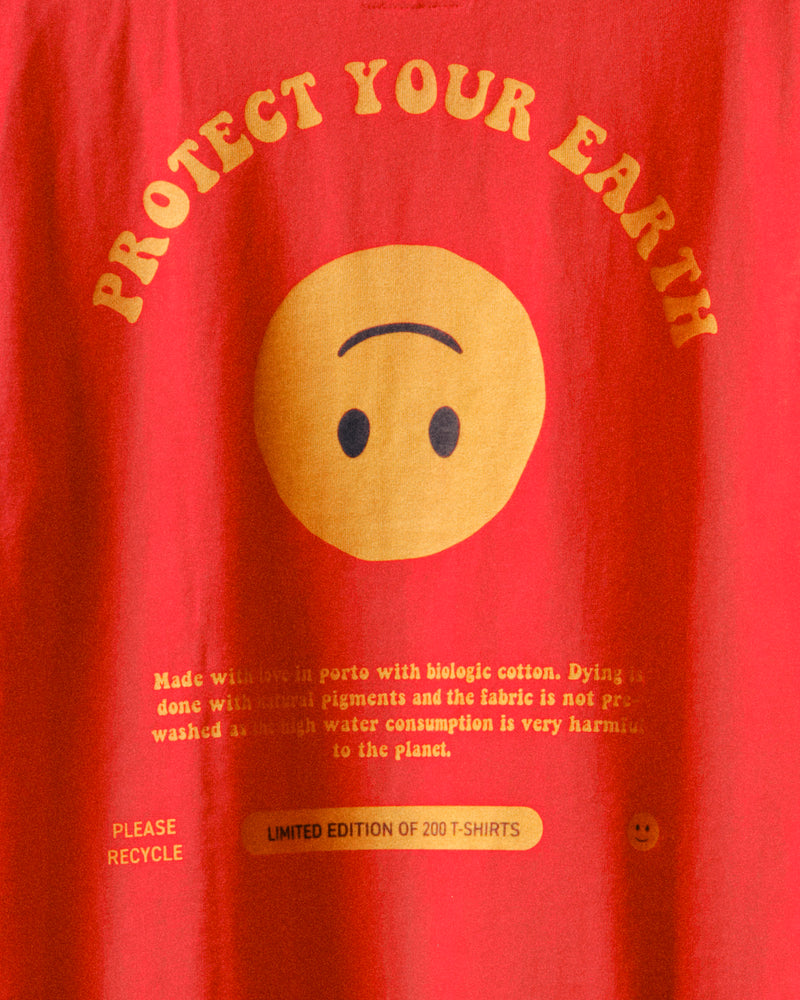 Protect Your Earth t-shirt - Red
