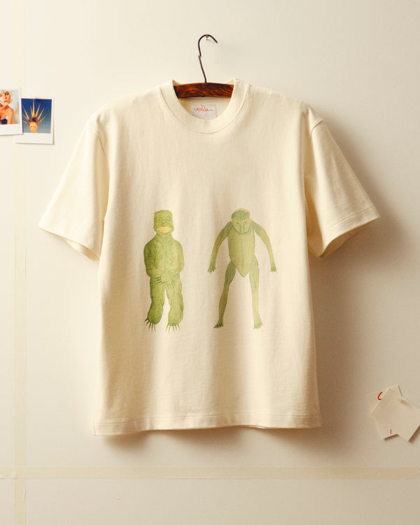 T-shirt Japanese Monster #2 - Ecru