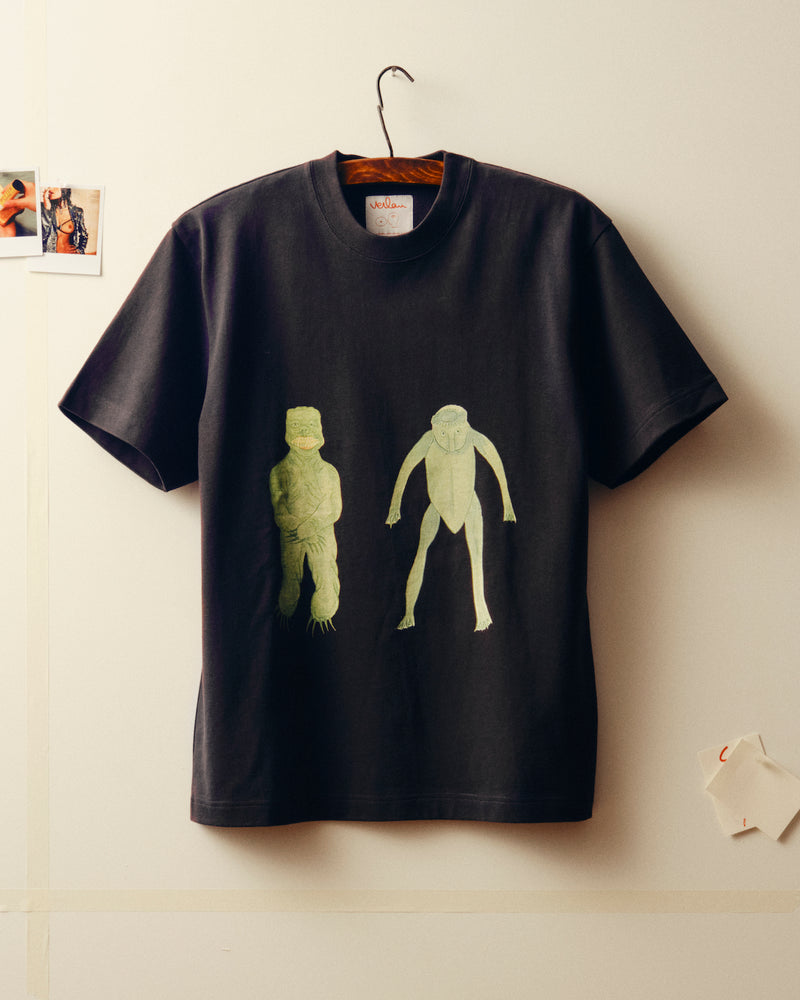 Japanese Monster #2 t-shirt - Off-Black