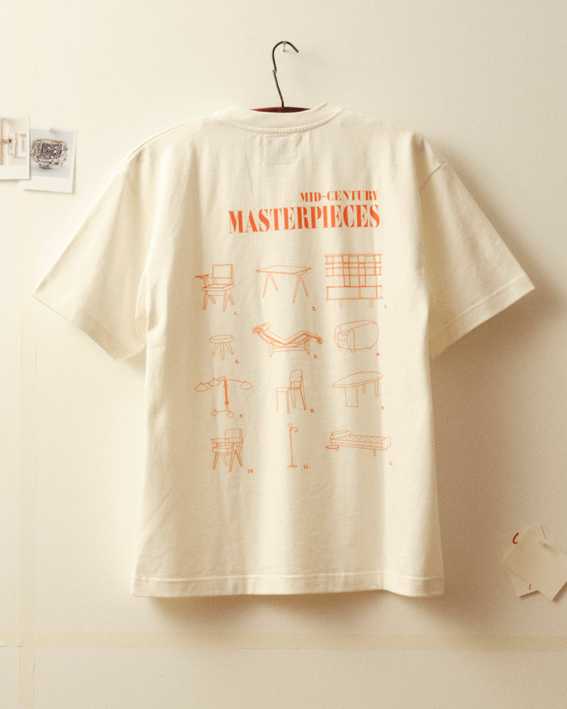 Masterpieces t-shirt - Ecru