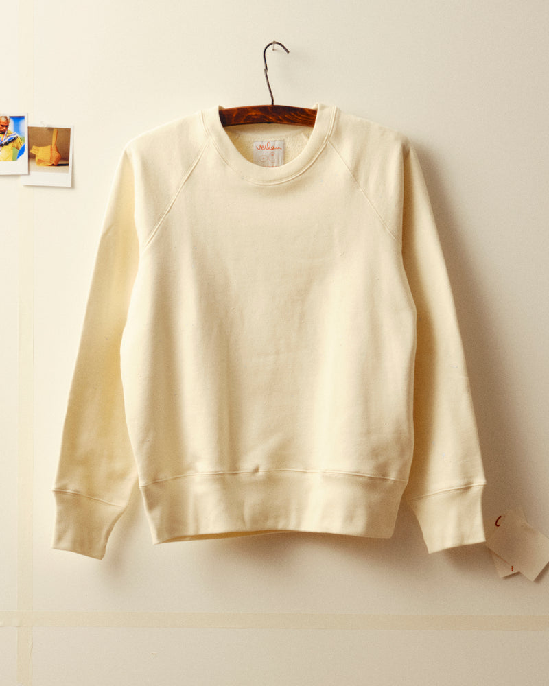 Action painting sweatshirt - Ecru