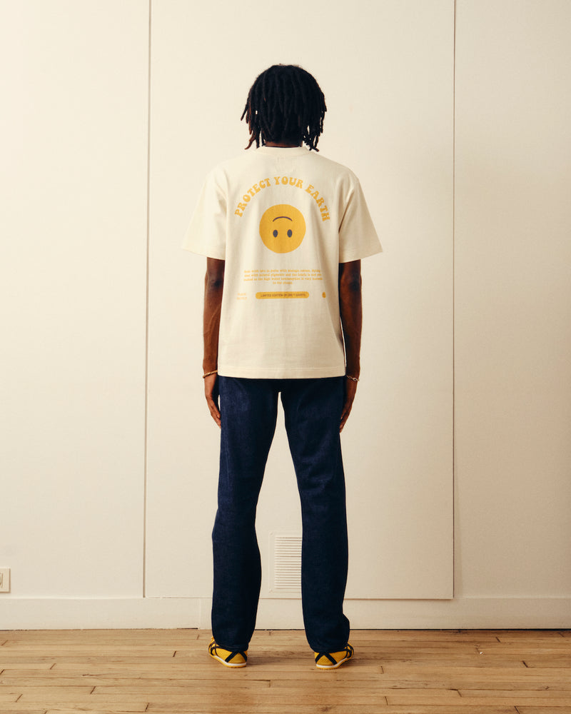 Protect Your Earth t-shirt - Ecru