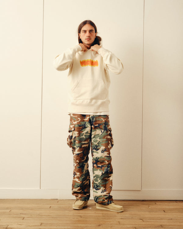 Blow Up Hoodie - Ecru