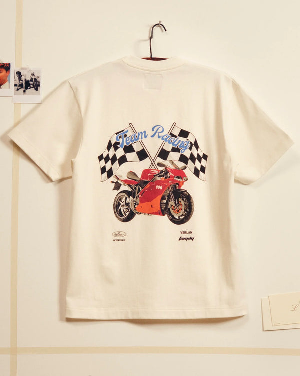 Team Racing t-shirt - Ecru