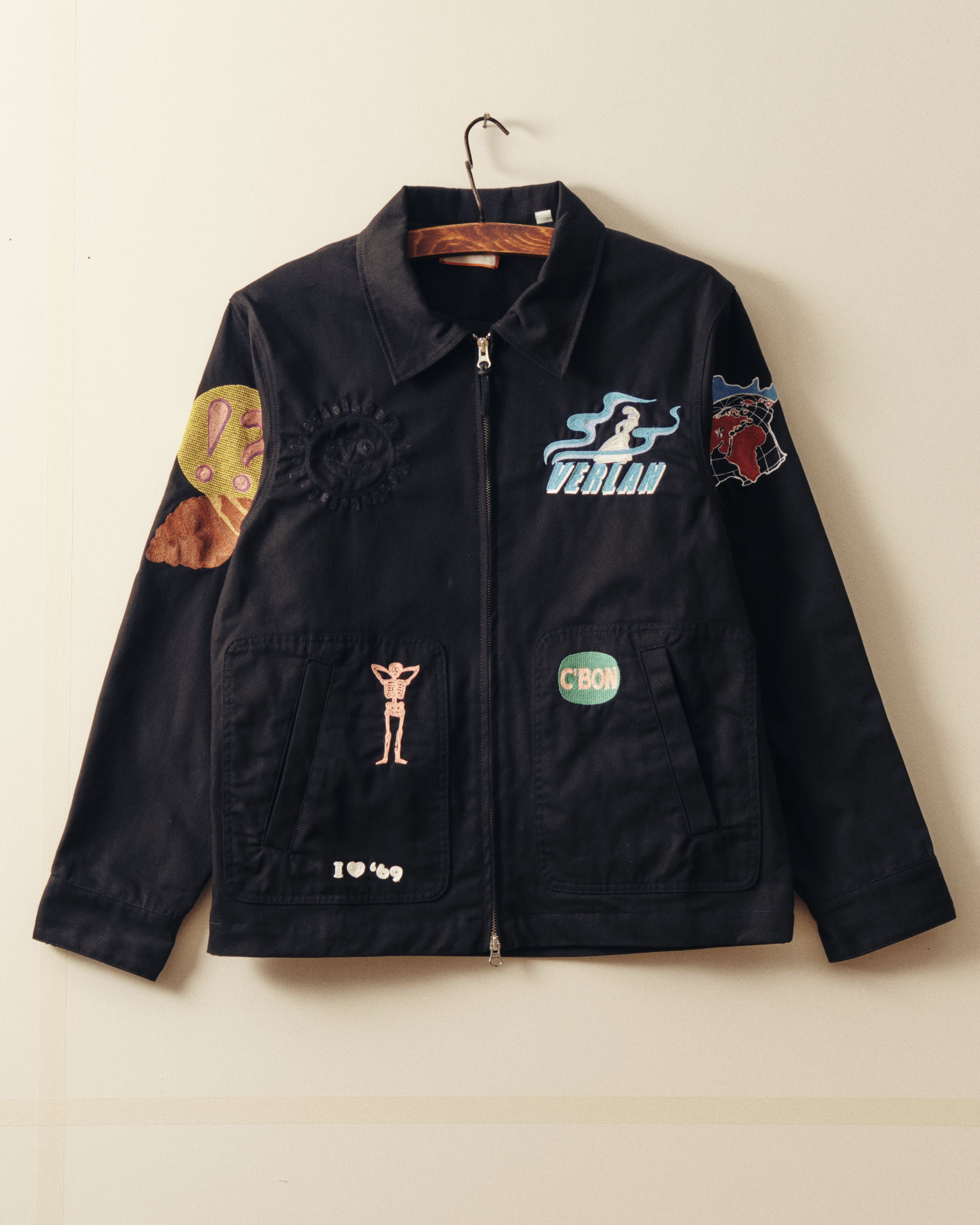Patch Jacket - Black