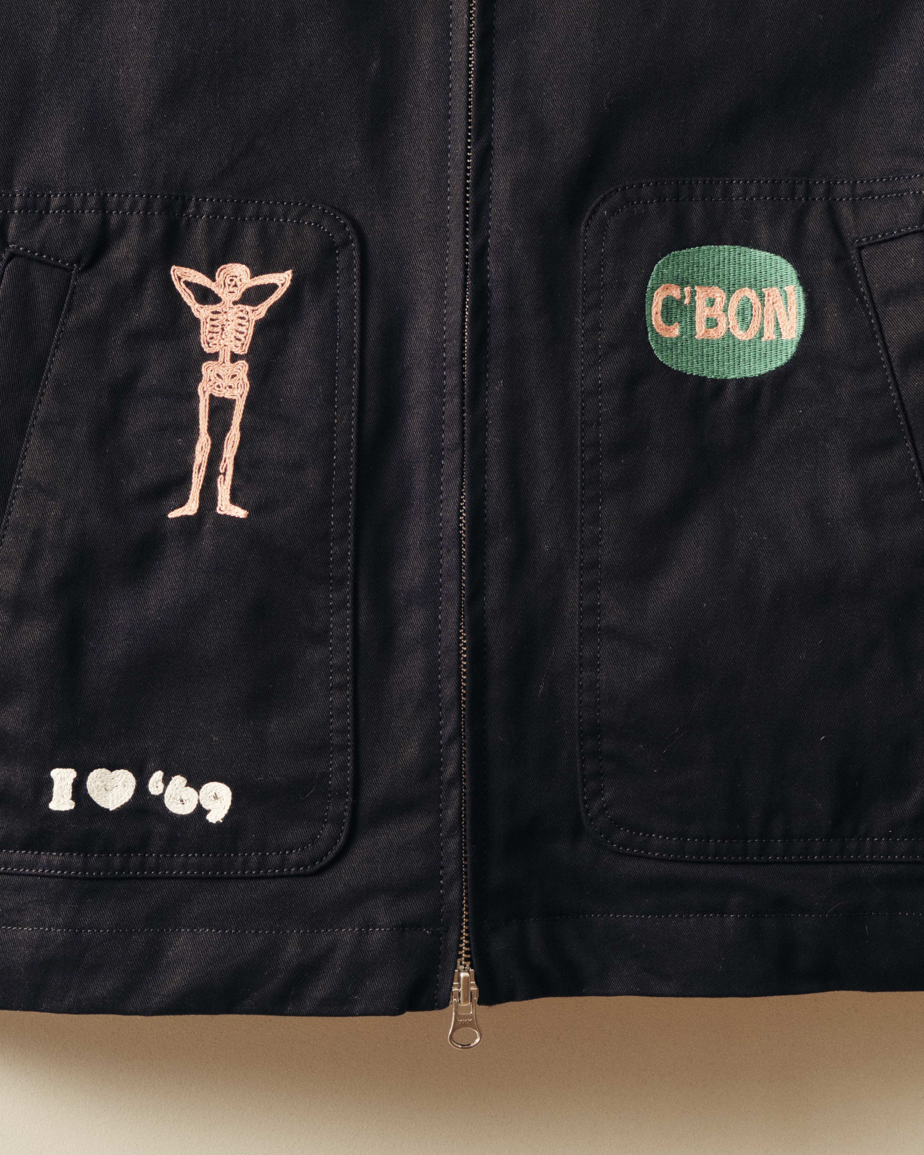 Patch Jacket - Black