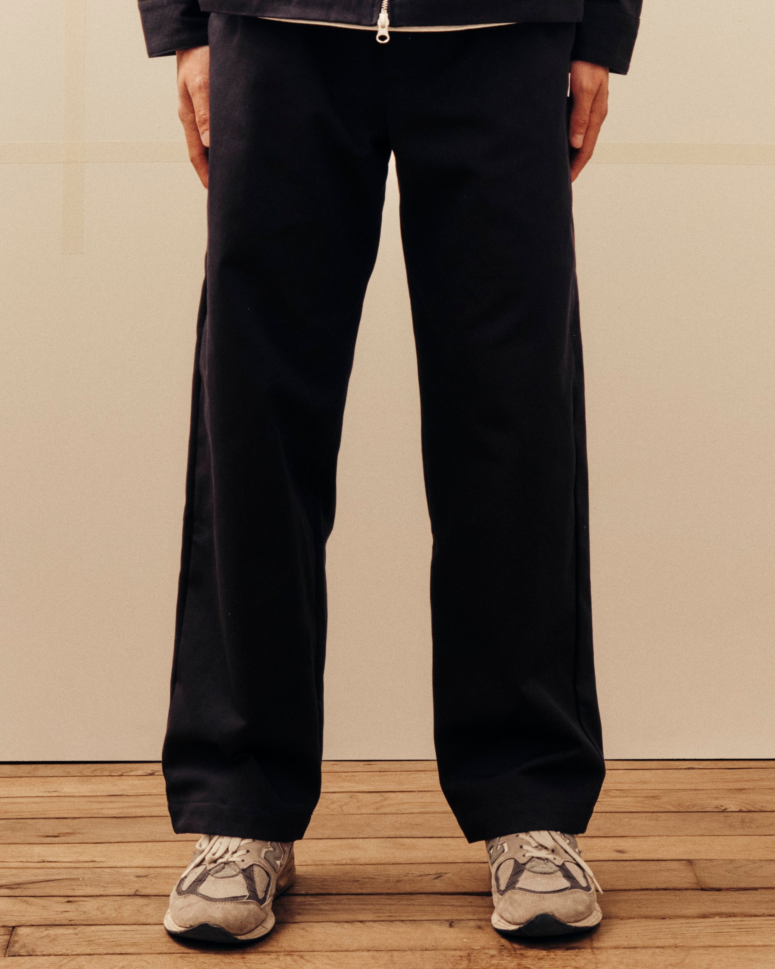 Logo Trousers - Navy