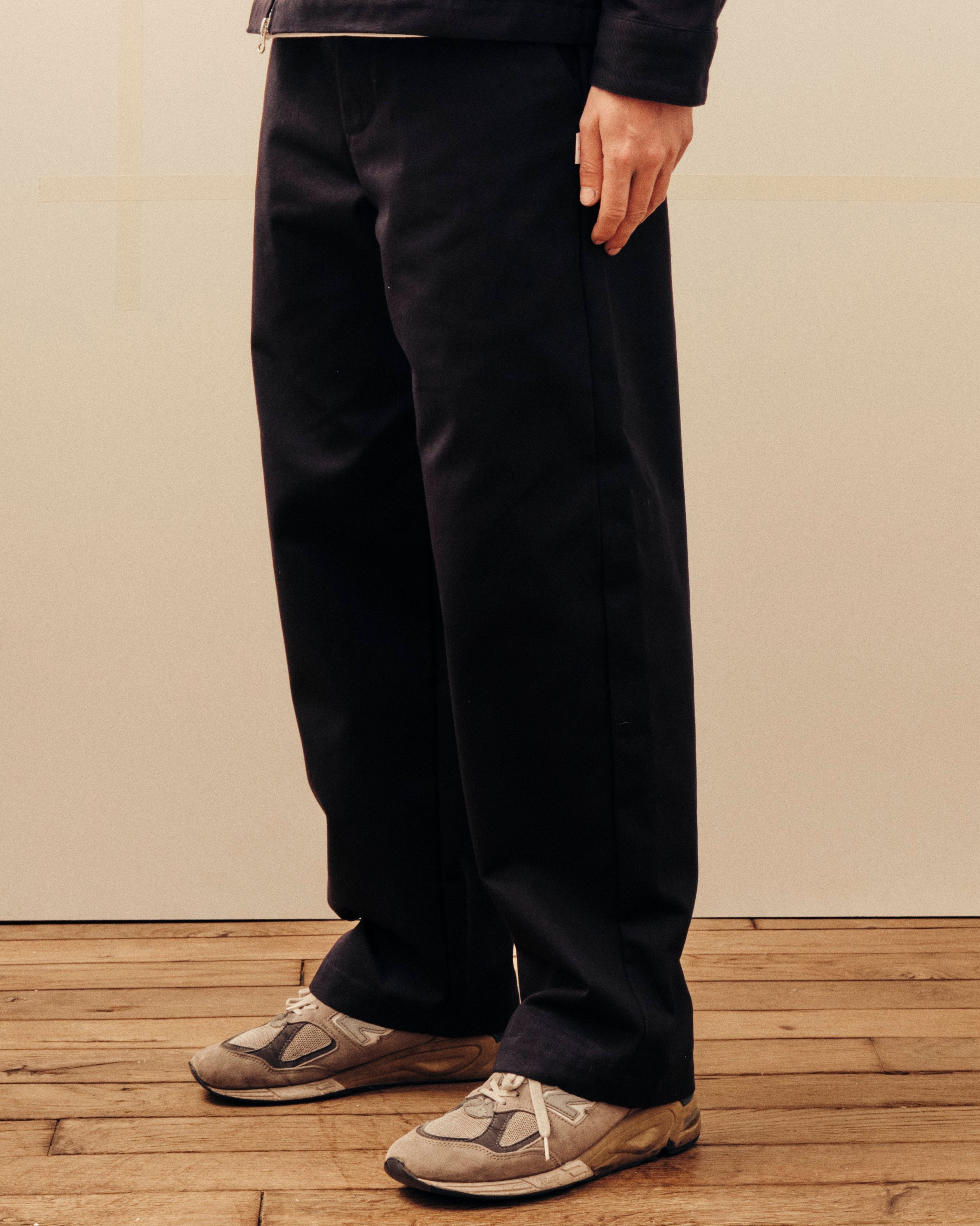 Logo Trousers - Navy
