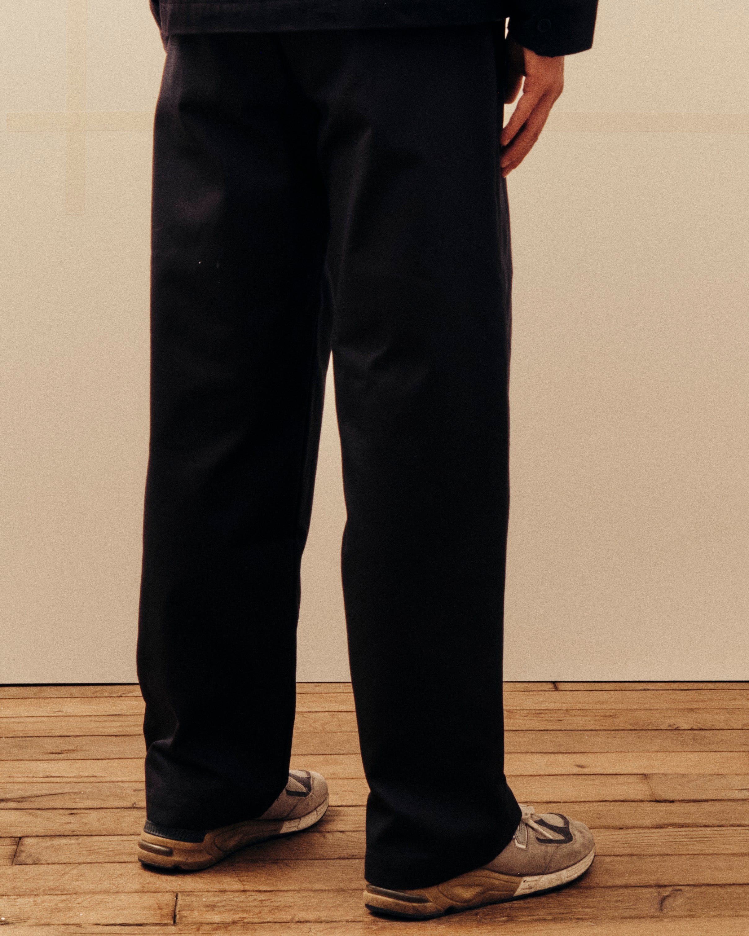Logo Trousers - Navy