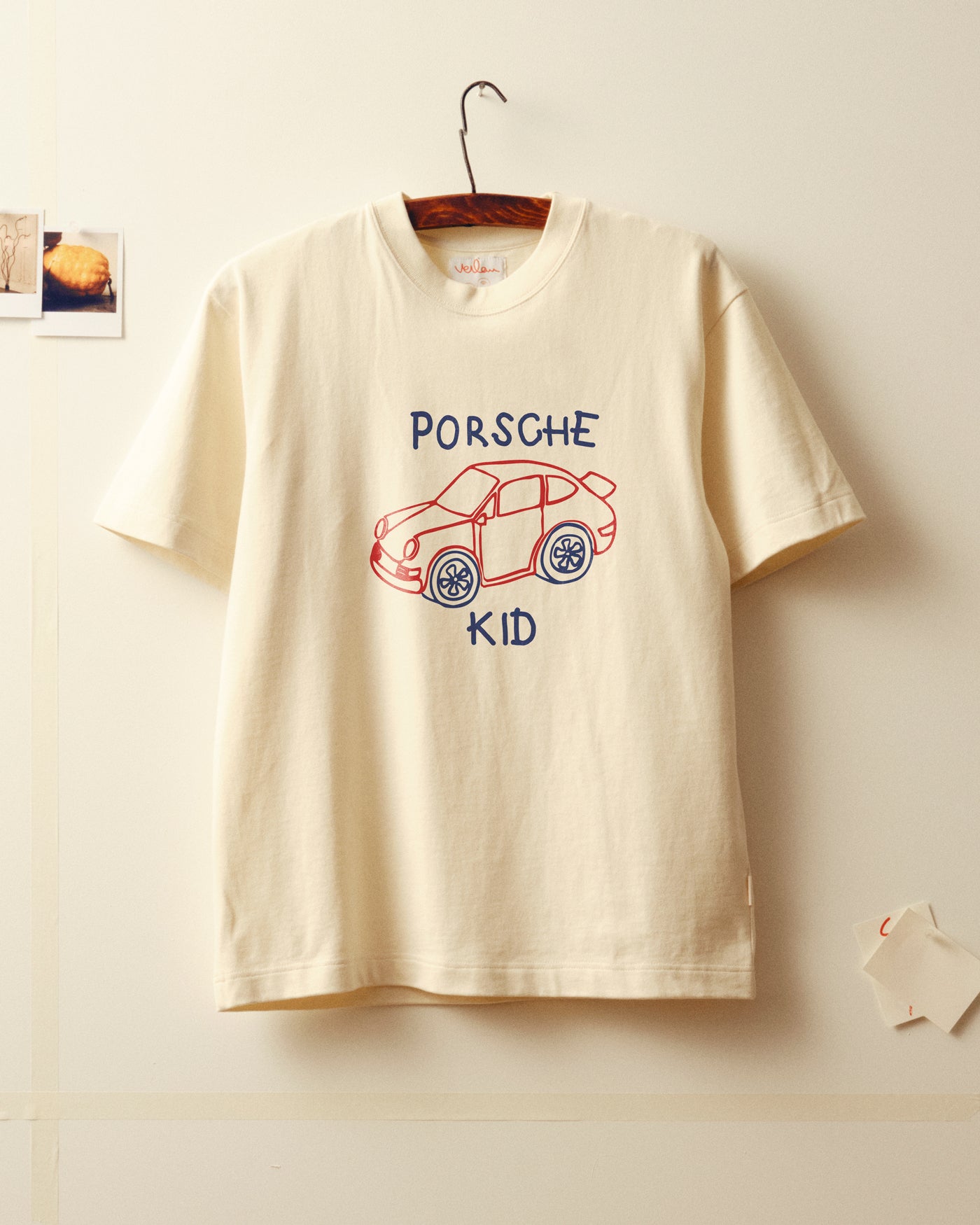 Car Kid tee - Off white