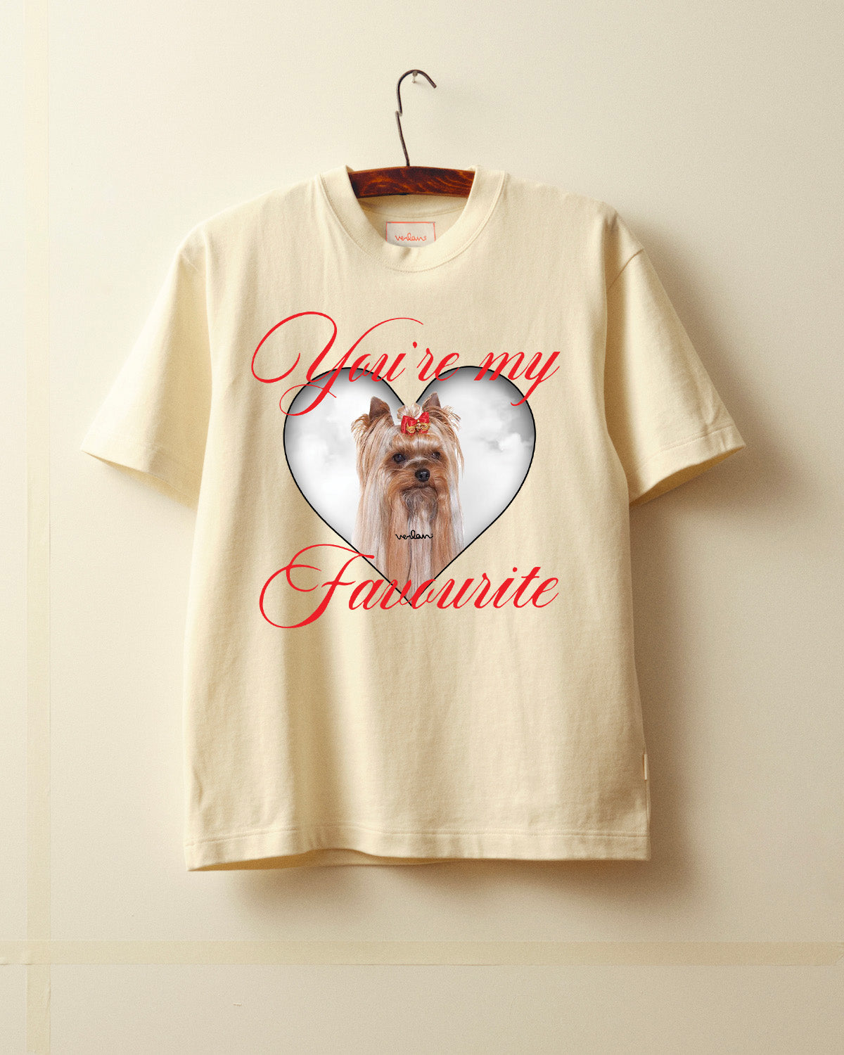 T-shirt Favorite - Blanc cassé